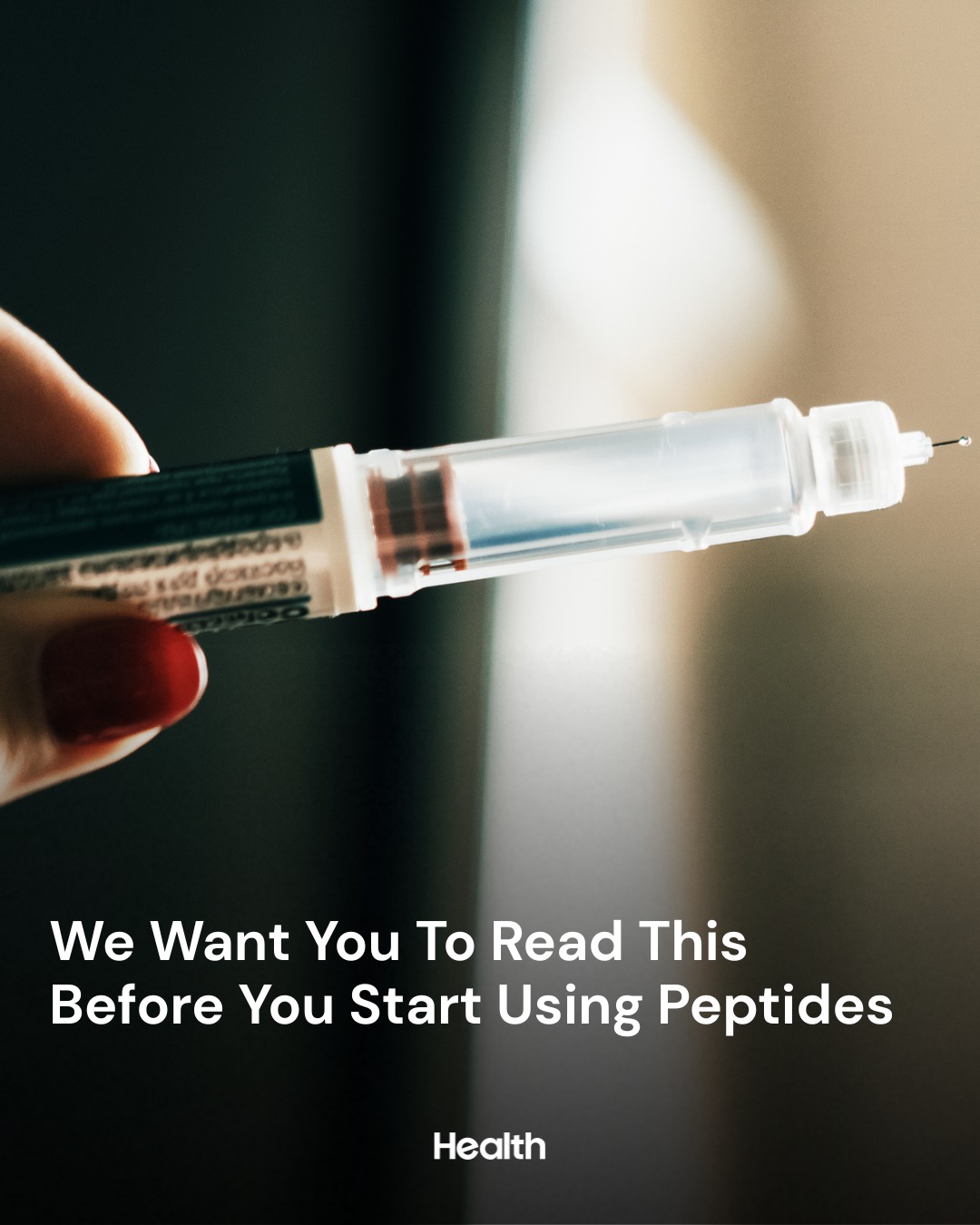 Peptides are everywhere these days, but before you lean into them, experts warn that there are some major risks involved. See link below ⬇️