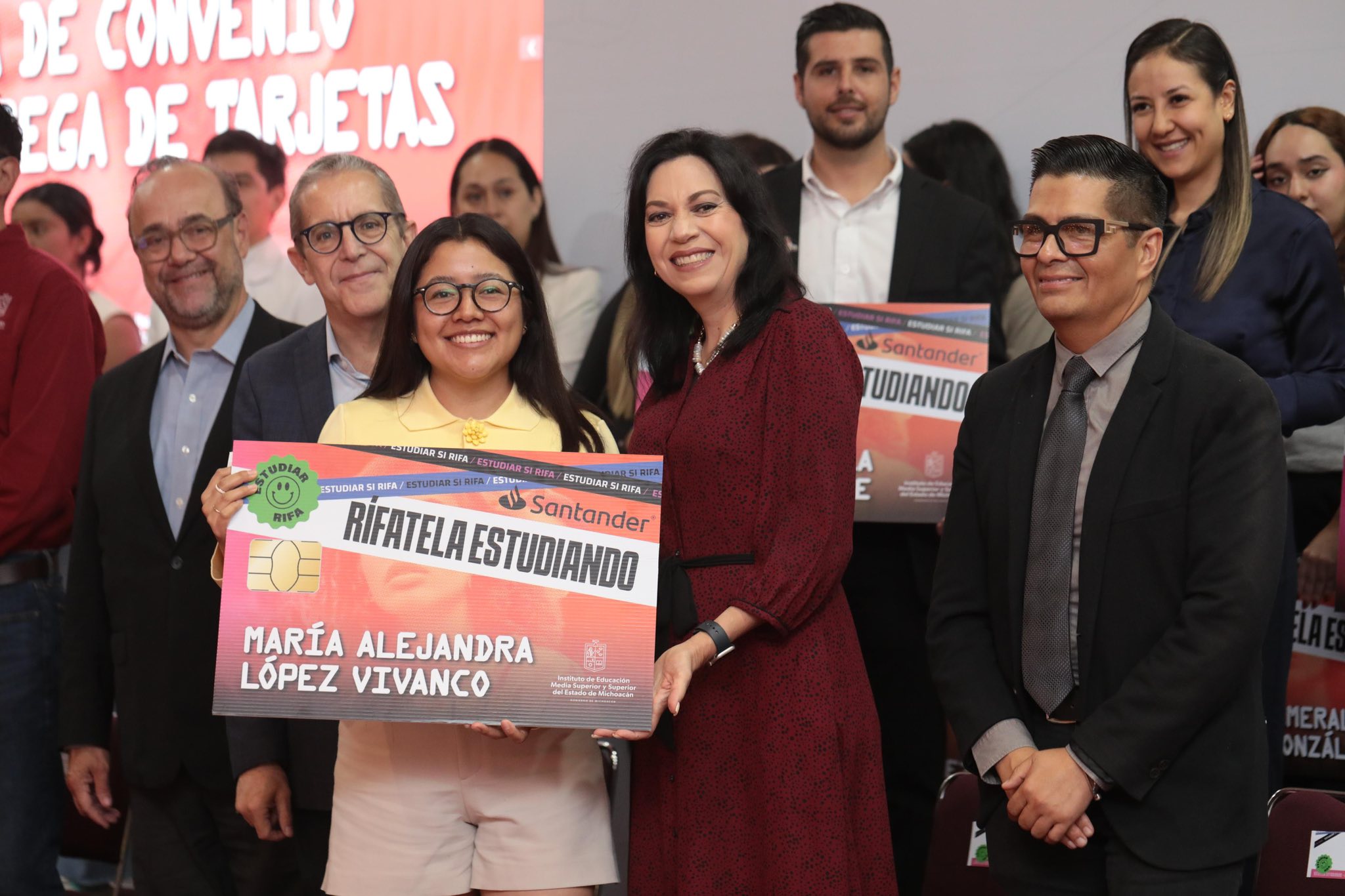 Instituto - Hoy, gracias al convenio signado con Santander ...