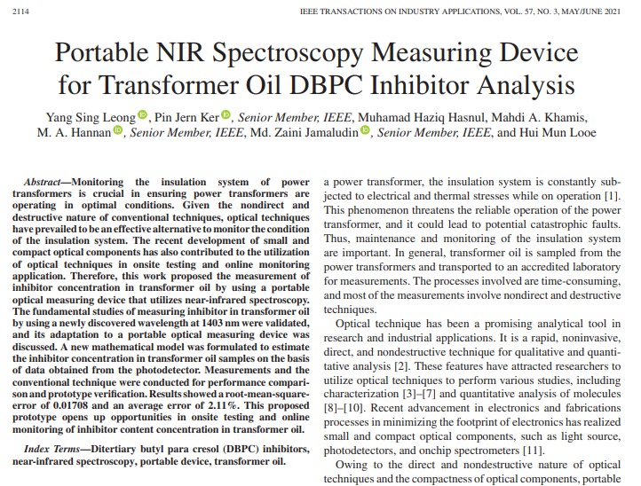 UNITEN - LIBRARIAN UPDATES @ IRC | ARTICLE ON IEEE XPLORE Title ...