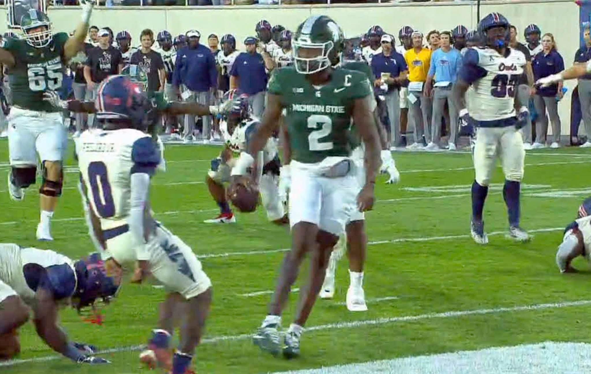 Brad Galli WXYZ - Michigan State QB Aidan Chiles plans to... | Facebook