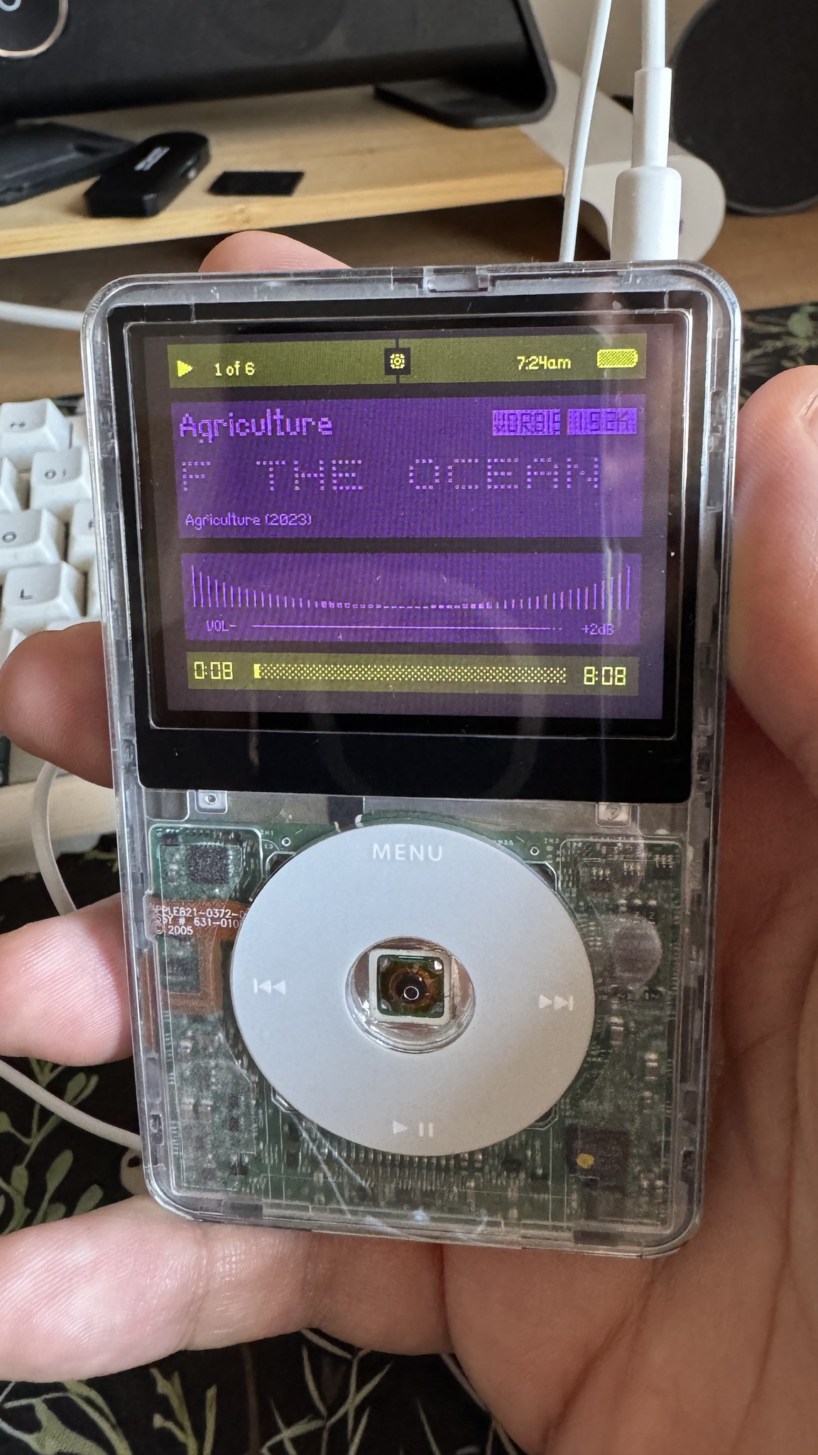 iPod classic upgrade with 512gb microsd and 3000mah battery