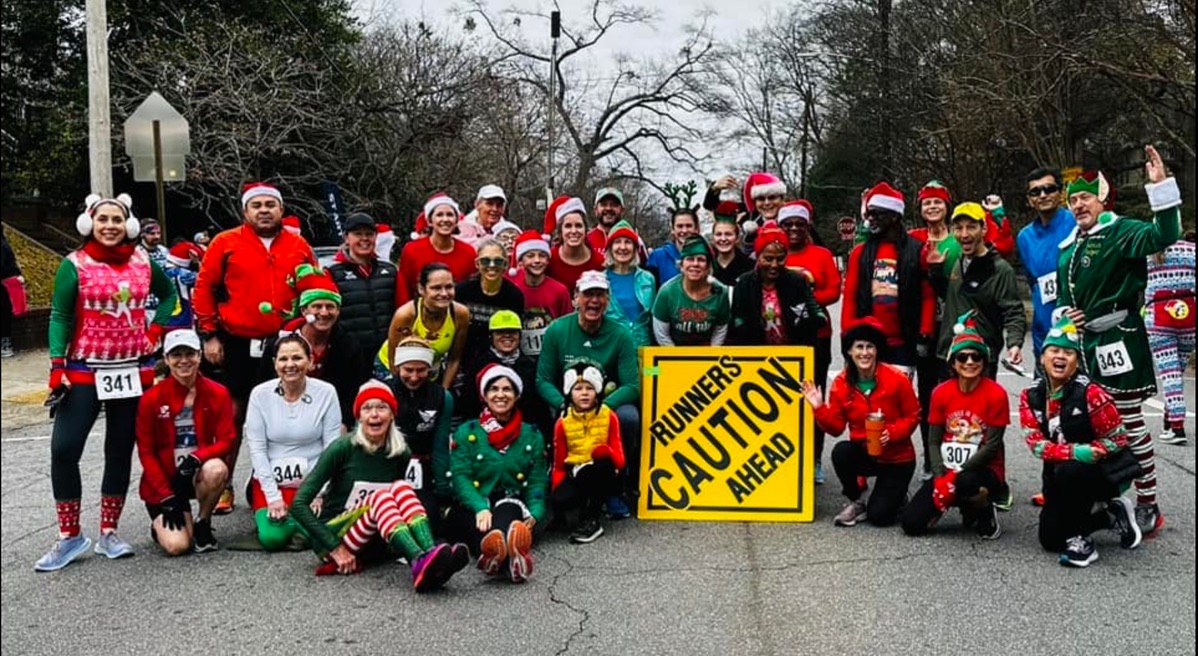 Rebel Elf Takeover at the ATL Christmas 5k (12-20-25)Team REBEL ELVES