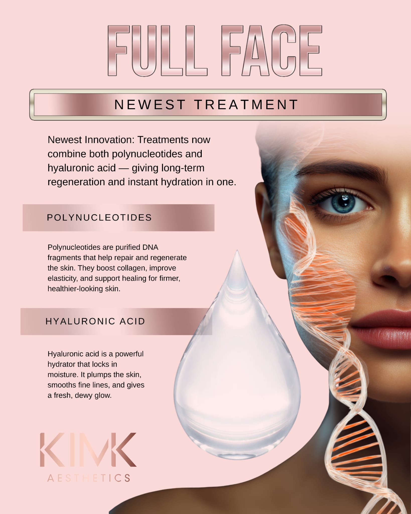 KimK Aesthetics - 💗🔥 THE POWER OF POLYNUCLEOTIDES +... | Facebook