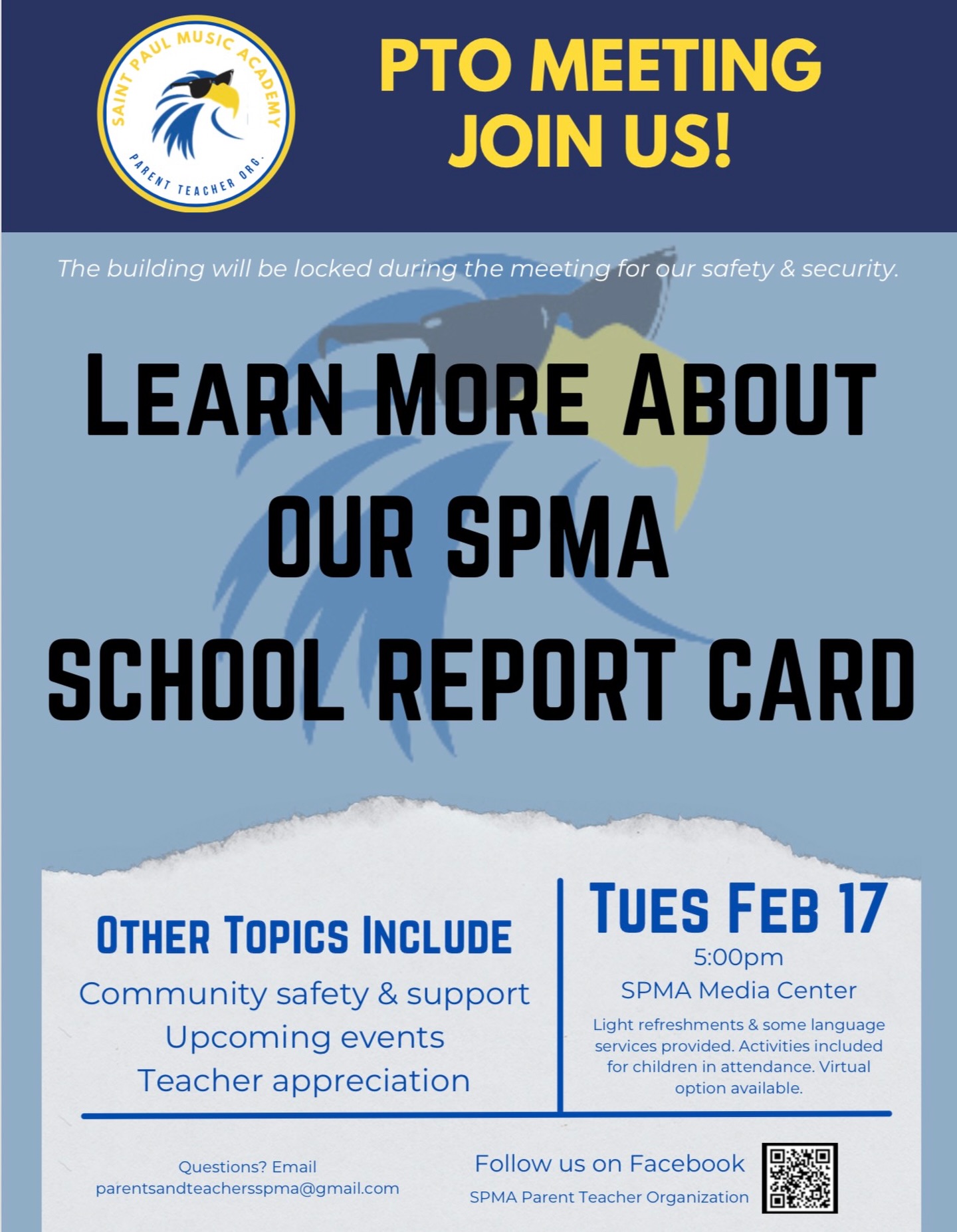 Please join us for the SPMA PTO... - Saint Paul Music Academy | Facebook