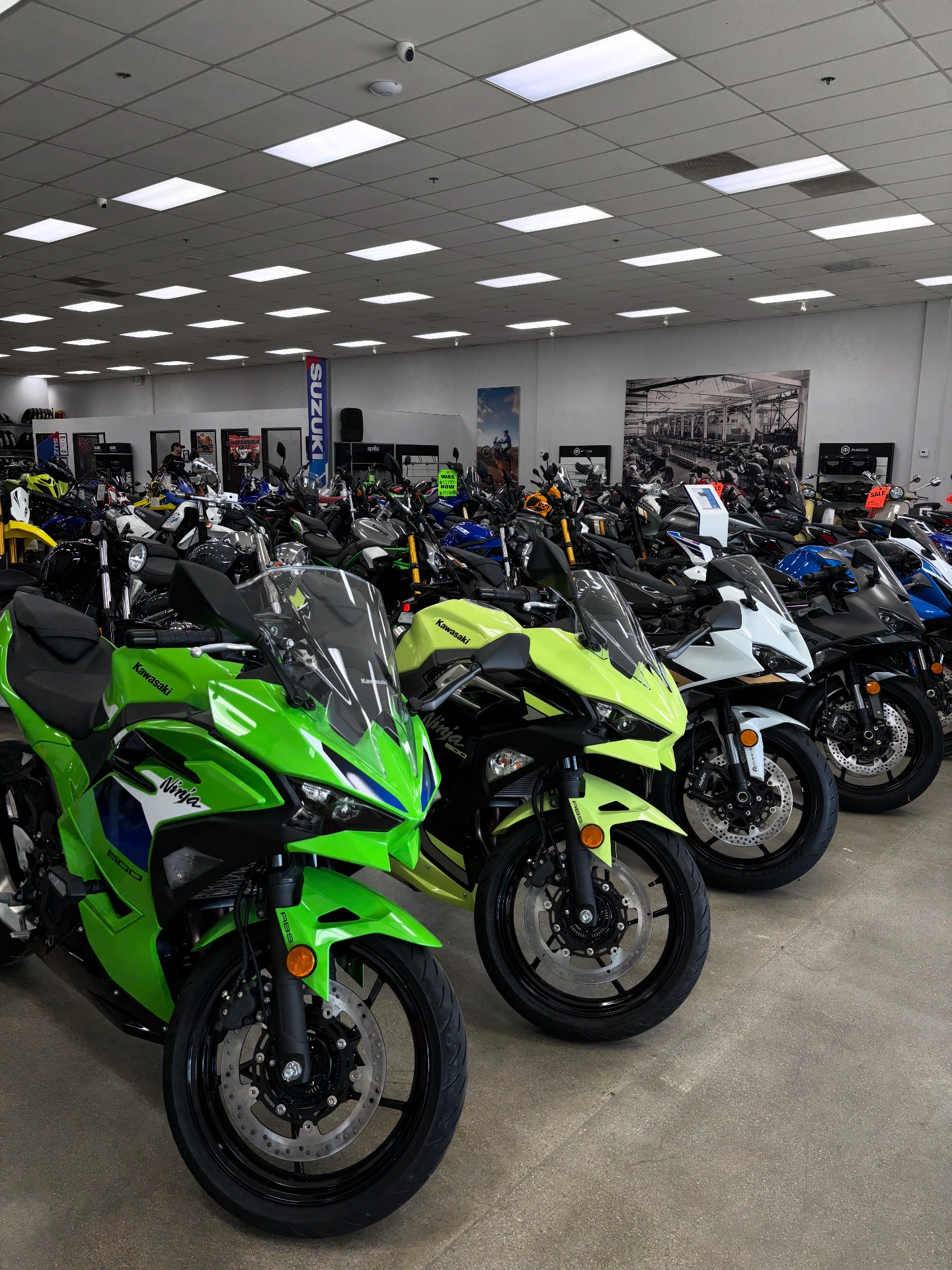 The Kawasaki lineup is locked, loaded, and ready to ride