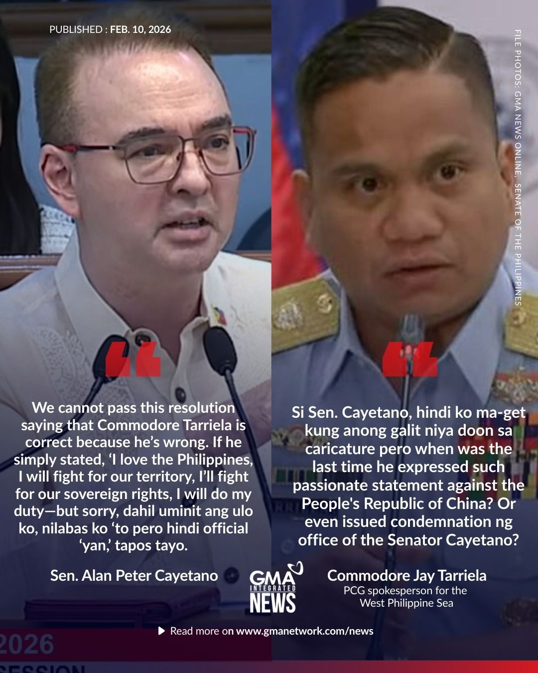 GMA - Philippine Coast Guard (PCG) spokesperson for the West Philippine ...