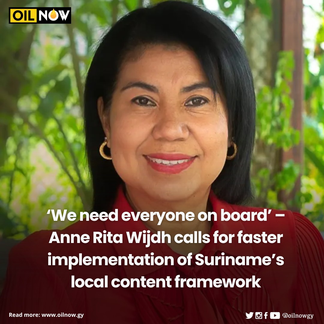 OilNOW - PARAMARIBO, SURINAME – In an exclusive interview... | Facebook