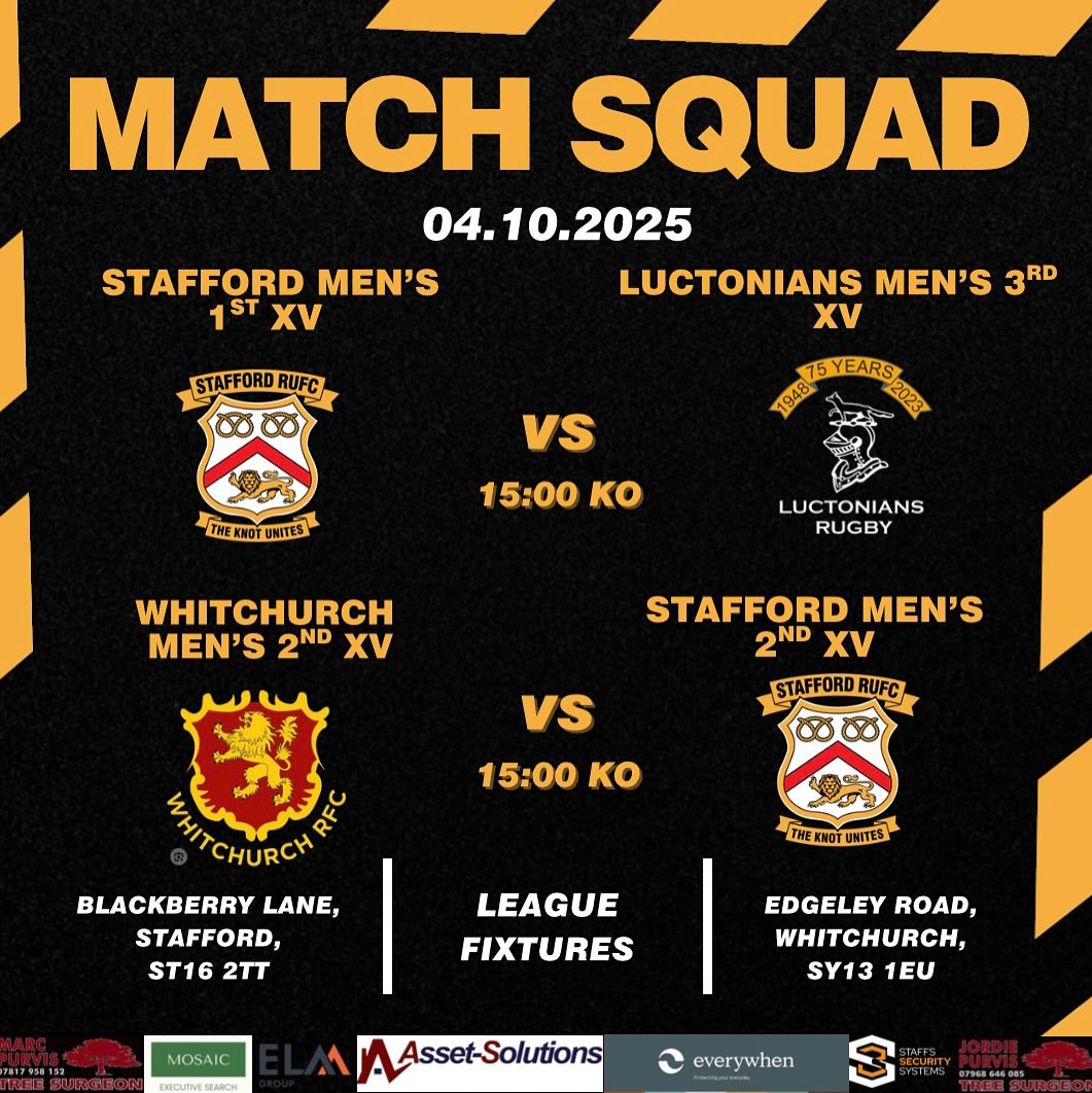 Stafford Rugby Club added a new... - Stafford Rugby Club