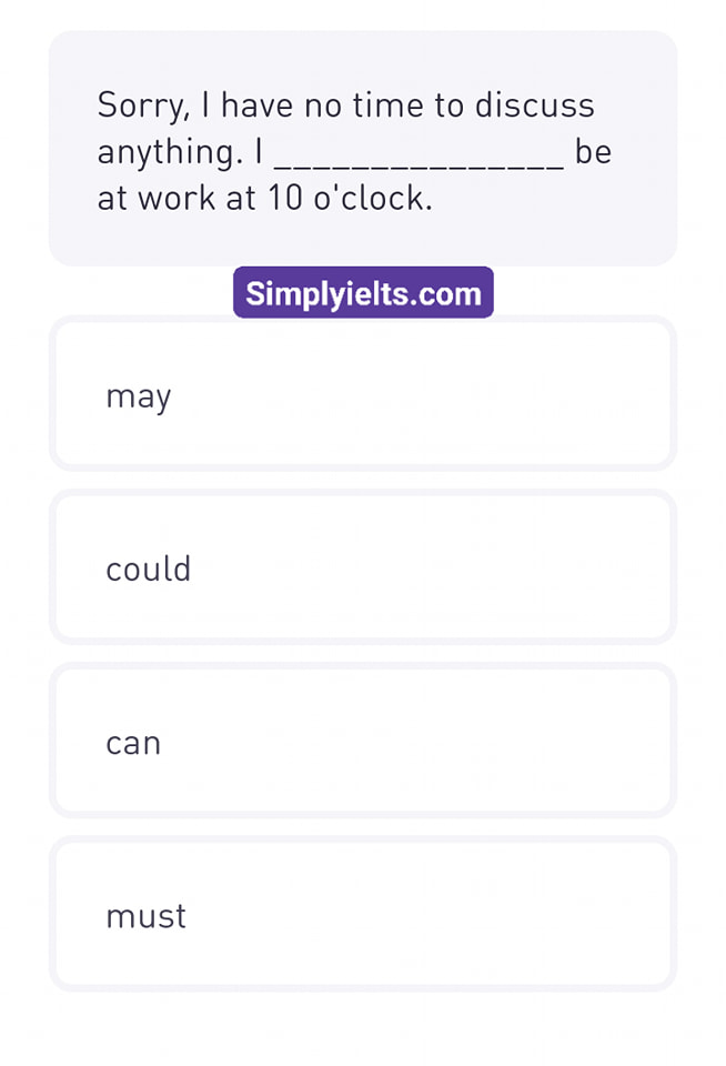 Simply IELTS - What is the correct answer? | Facebook