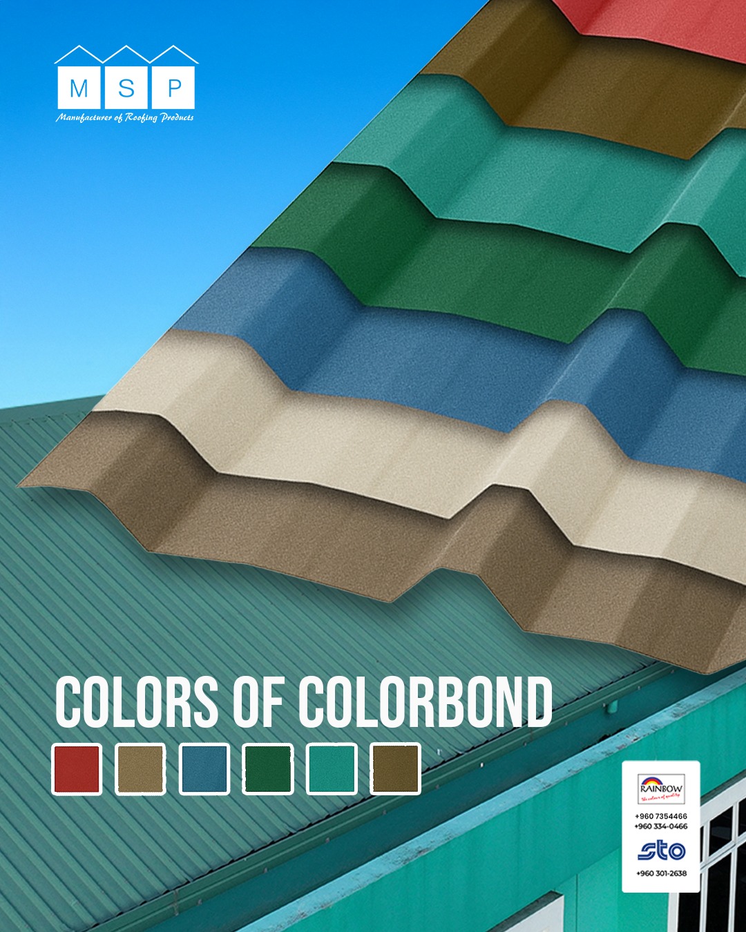 Maldives - Add a pop of color and unmatched durability to your roof ...