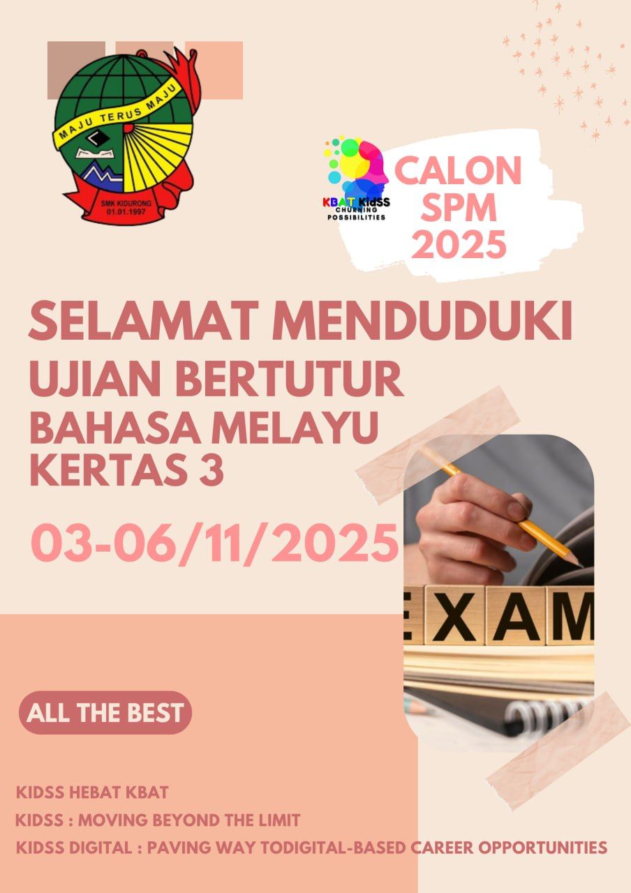 UBK - MAKLUMAN UNTUK IBU BAPA MURID TINGKATAN 5 2025 Pihak sekolah ...