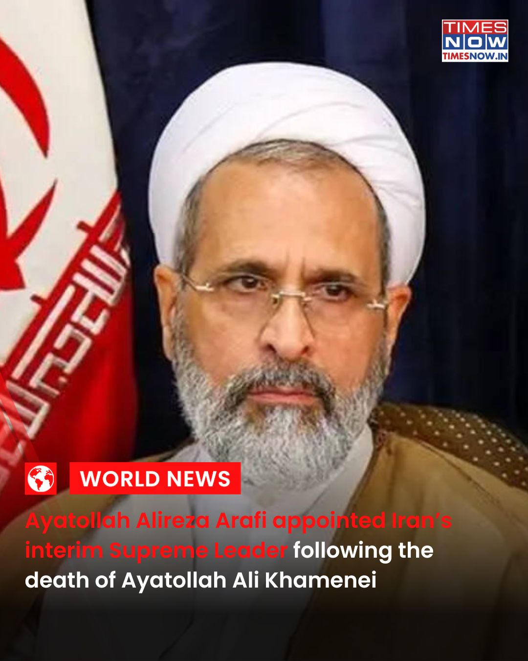 TIMES - Senior cleric Ayatollah Alireza Arafi will act as Iran’s ...