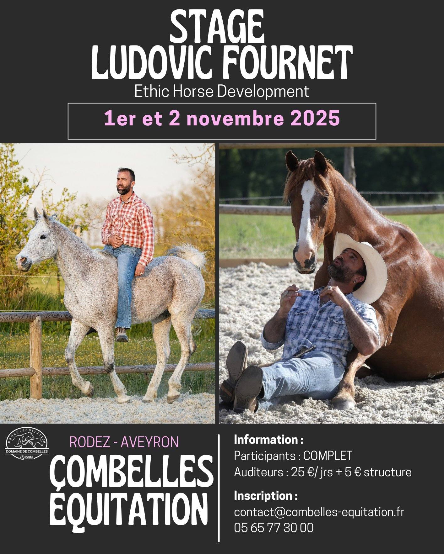 Combelles - [STAGE LUDOVIC FOURNET] Les 1er et 2 novembre nous avons le ...