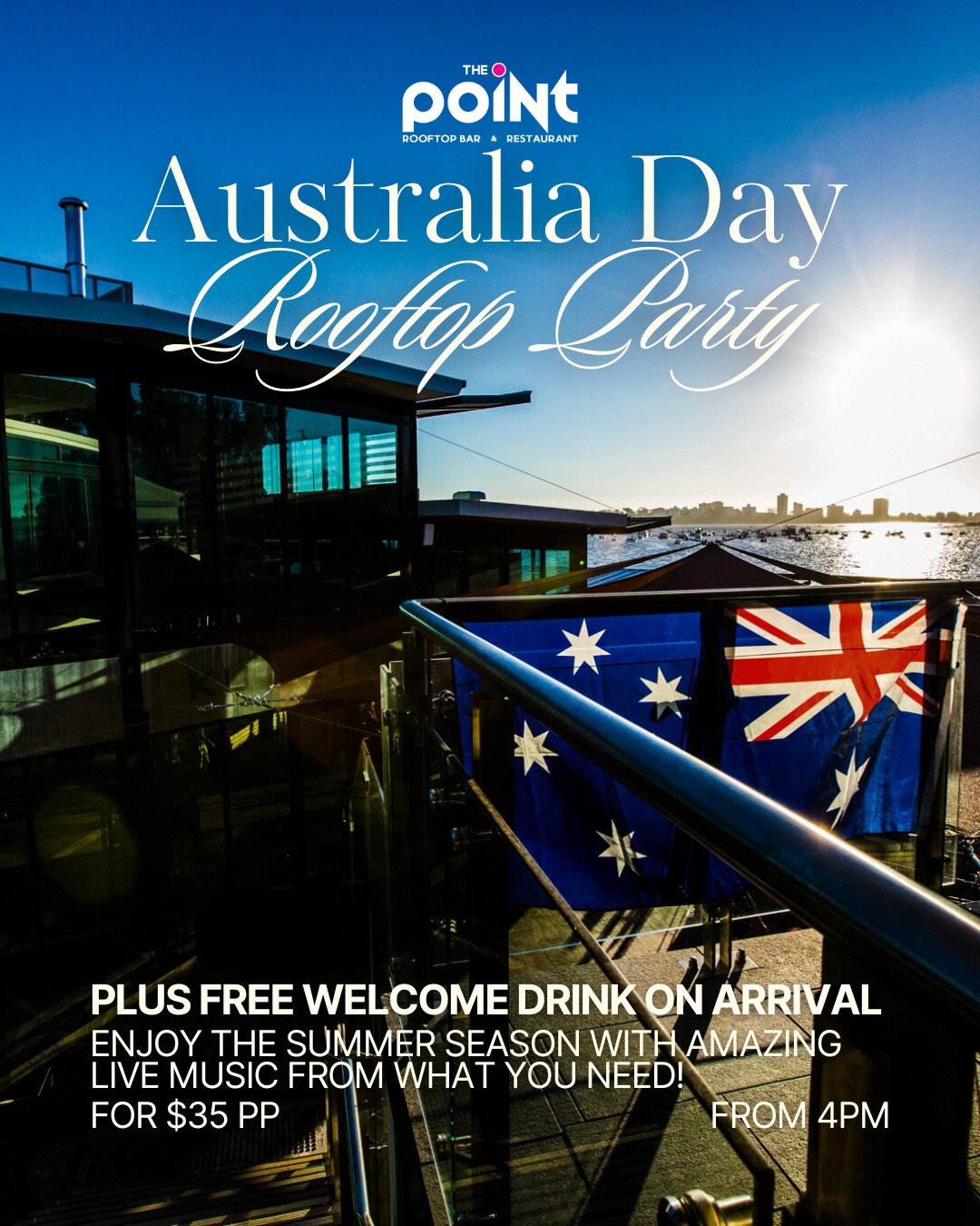 The Point Rooftop Bar & Restaurant | Perth WA