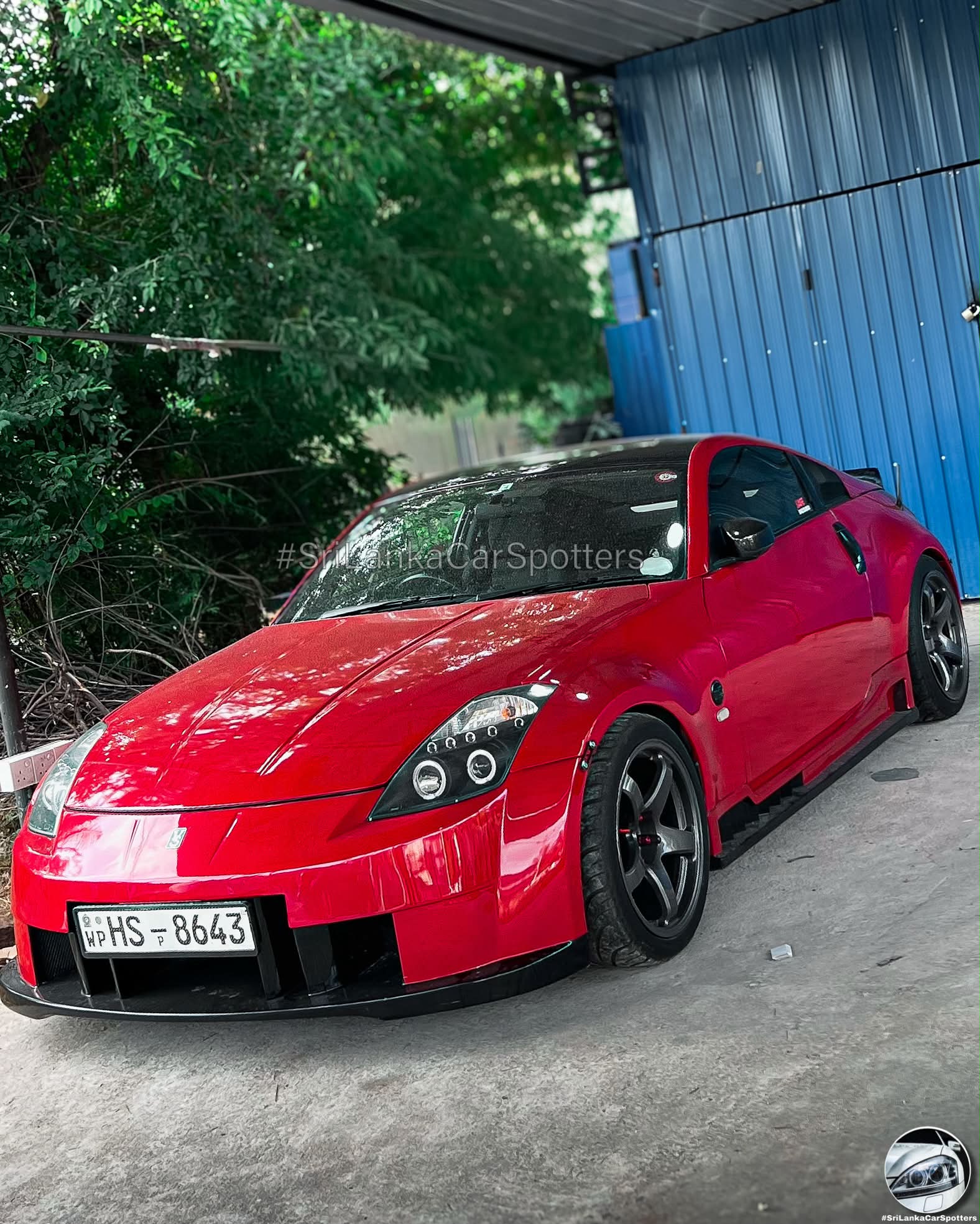 Nissan 350Z 😎 credits @shavin_exe77 #SriLankaCarSpotters