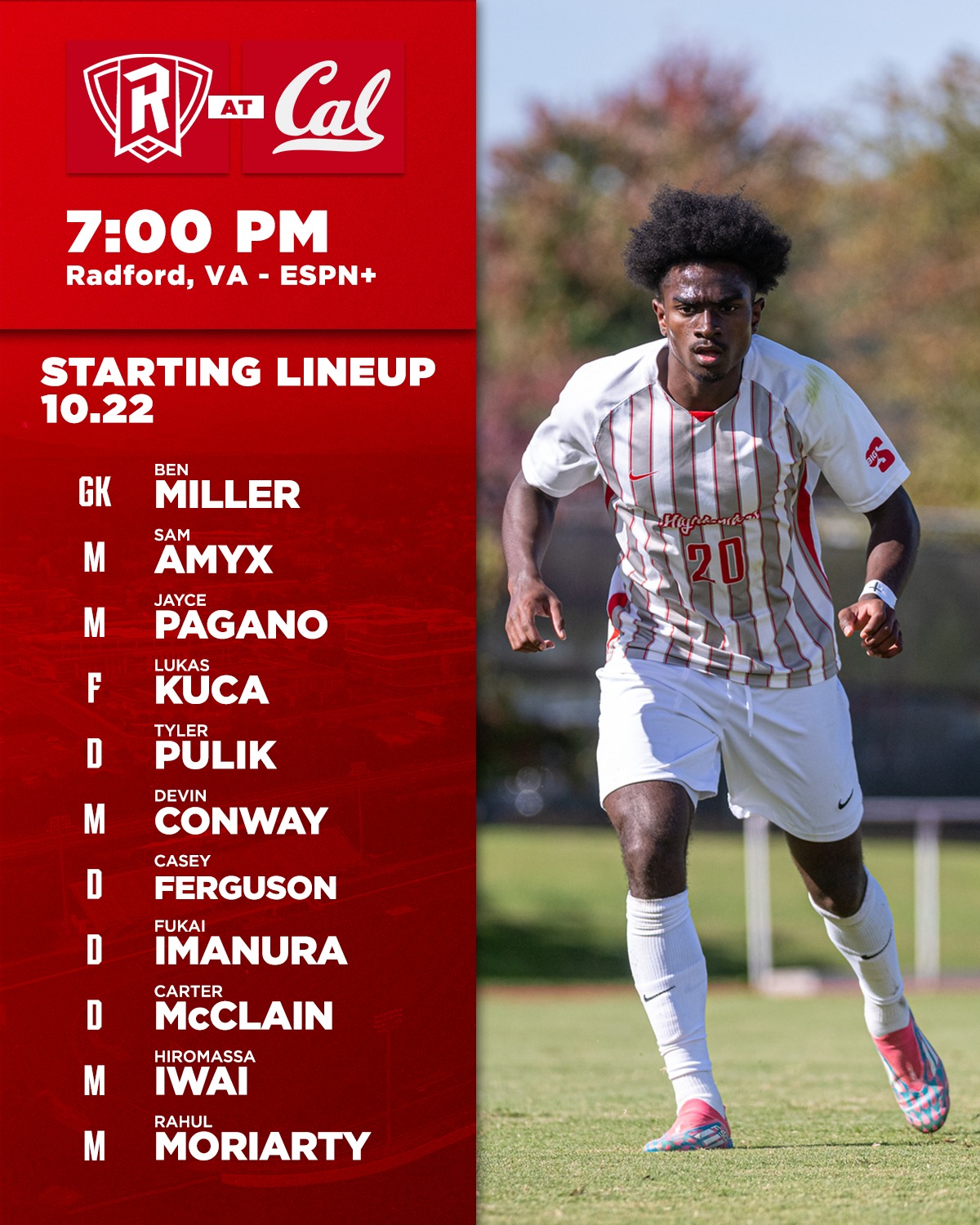 Radford Men's Soccer