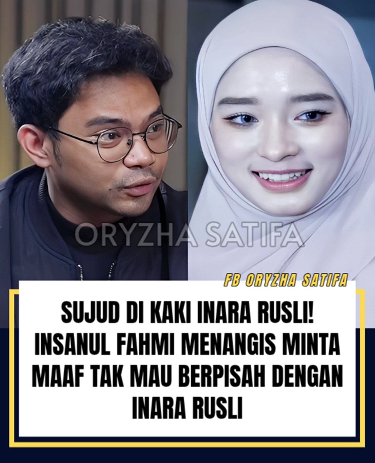Oryzha Satifa - Drama kehidupan asmara Inara Rusli kembali... | Facebook
