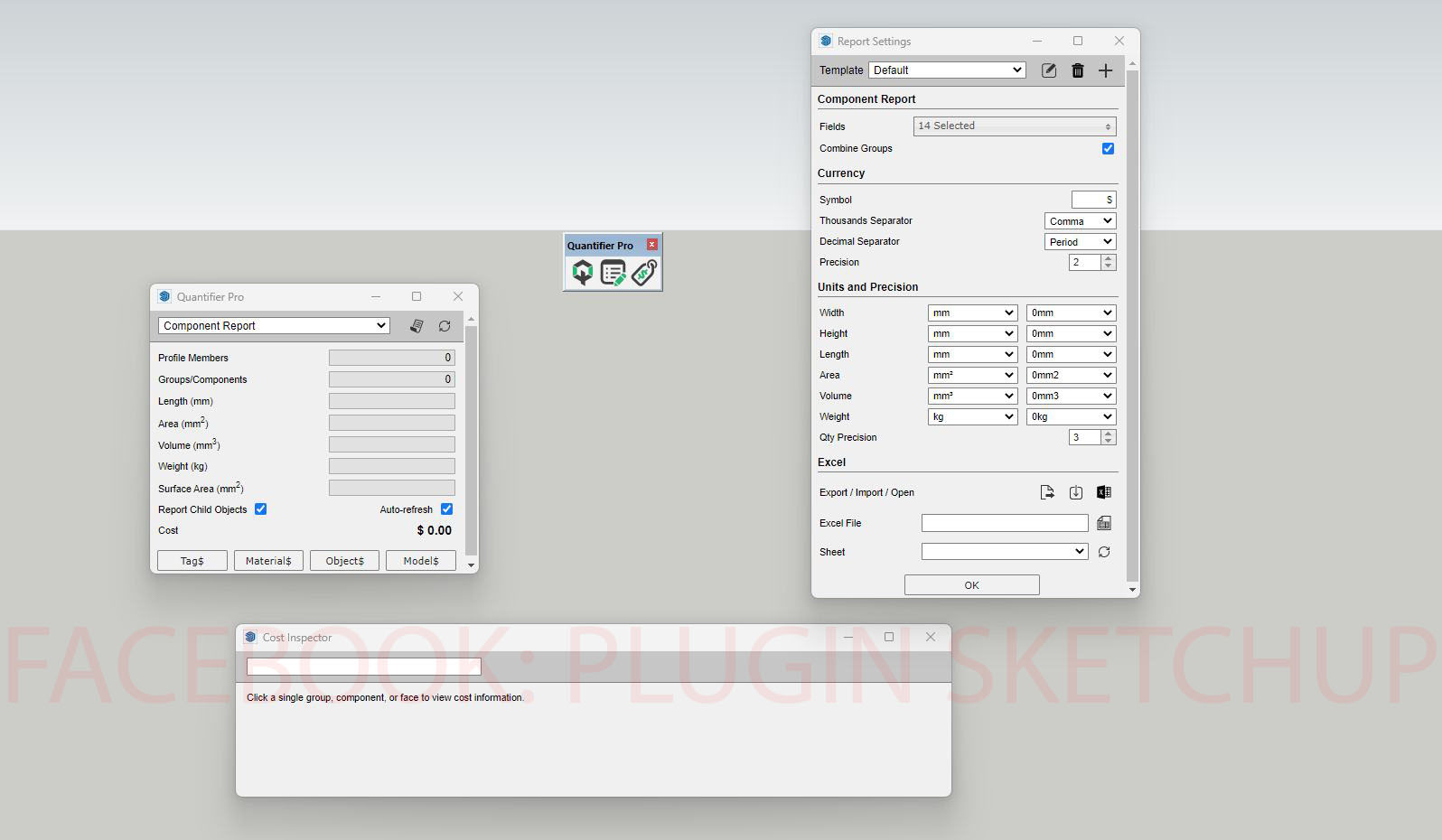 Plugin Sketchup | **🔸Plugin:** Quantifier.v1.2.3 mới nhất Crack **Sửa ...