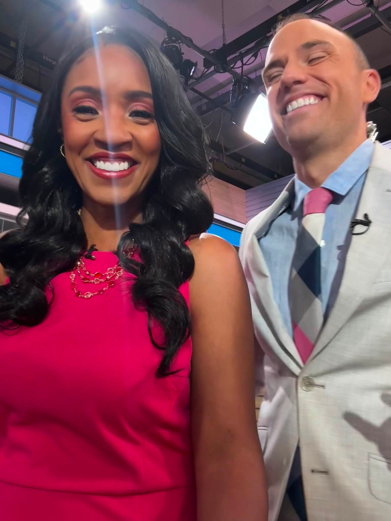 On Wednesdays we wear pink? 🤣🤣 Janice Allen FOX 17 FOX 17