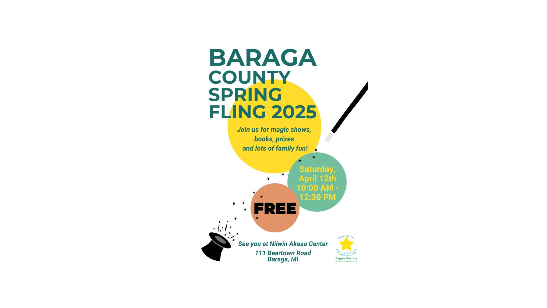 2025 Baraga County Spring Fling Family Resource Fair