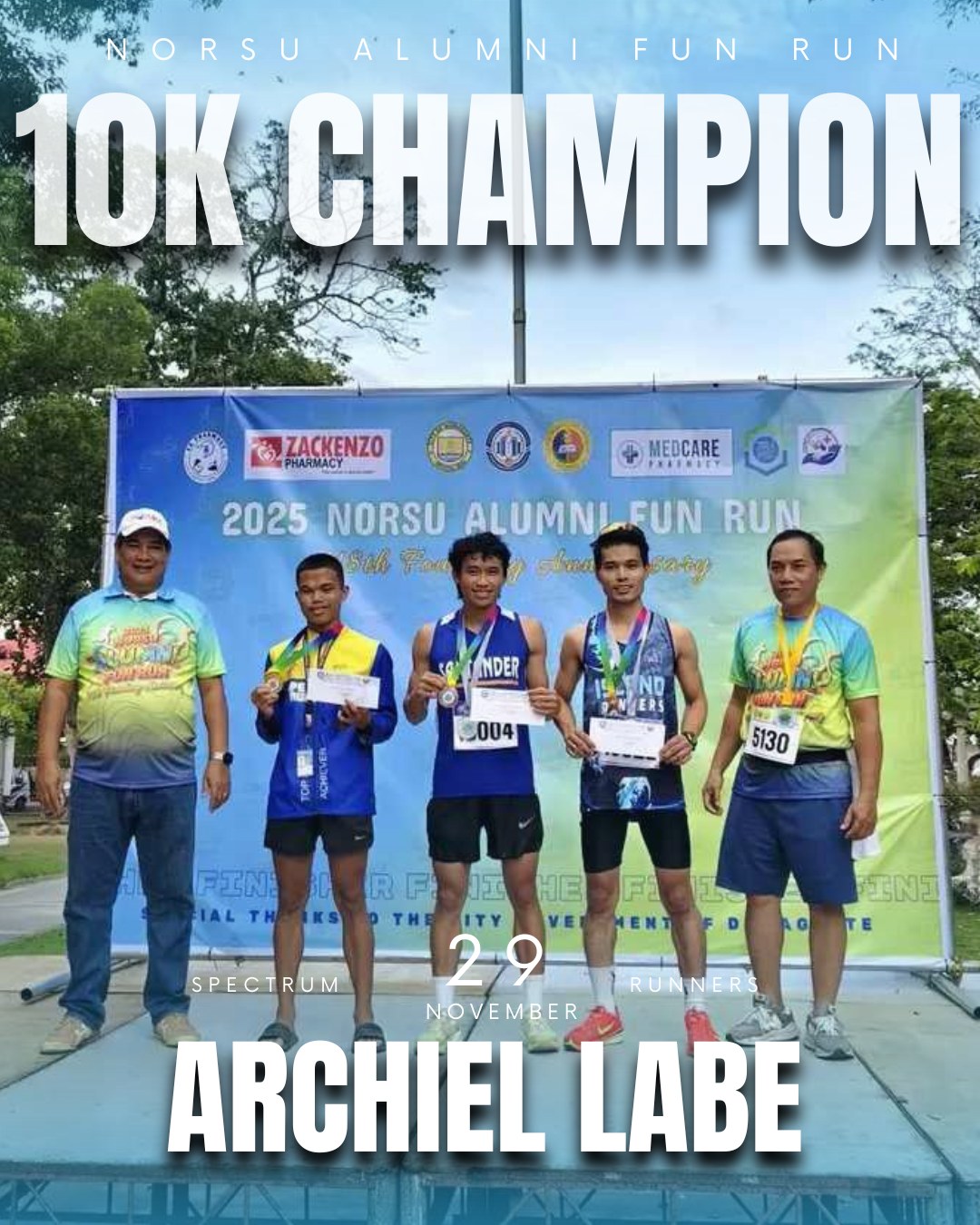 SpectrumRunners - NORSU ALUMNI FUN RUN 118th Founding... | Facebook