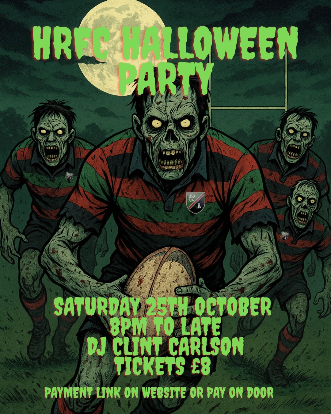 Holywood - Holywood Rugby Club Hallowe’en Ruckus Saturday 25th October ...