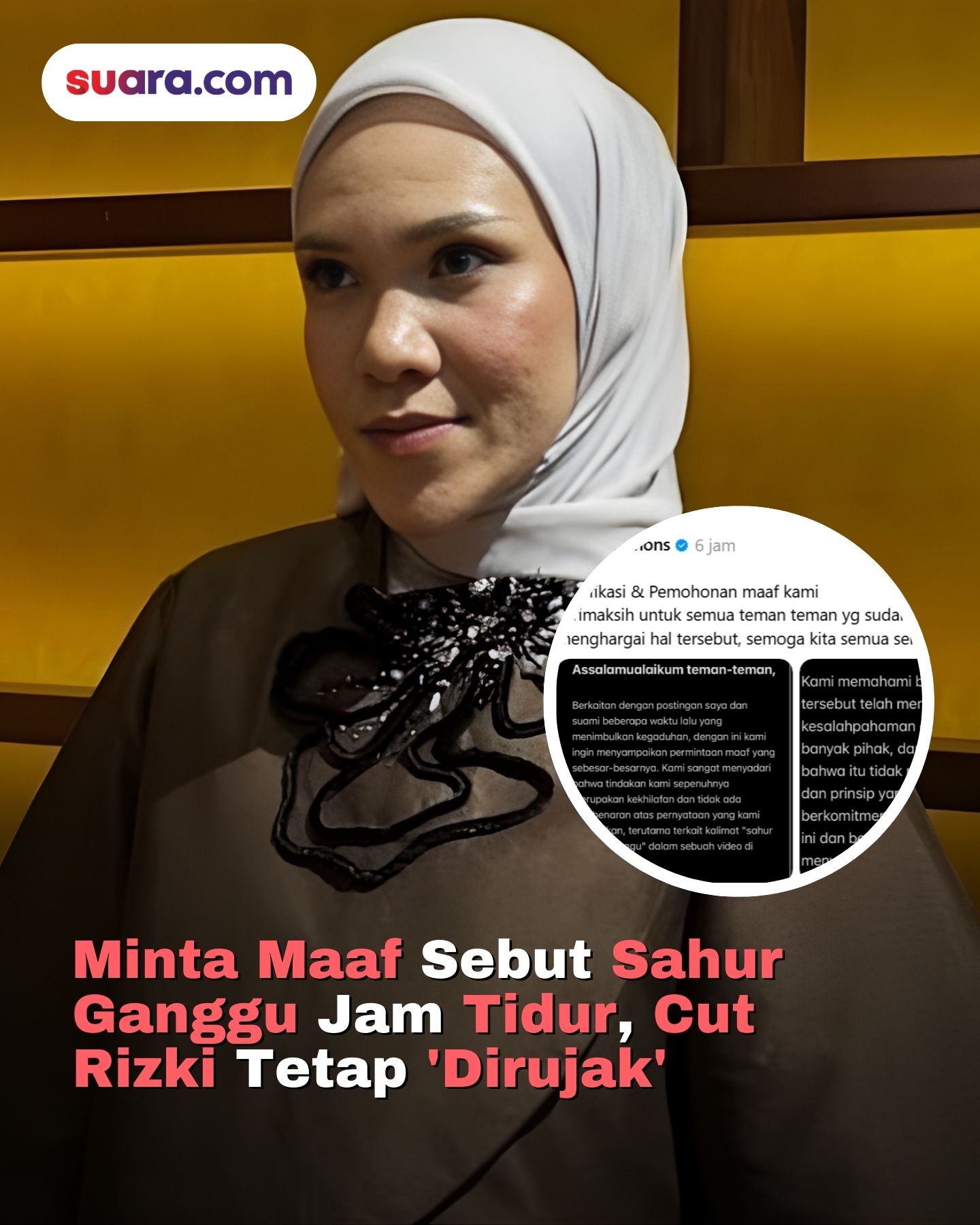 Suaradotcom - Cut Rizki pemilik akun Instagram @crvhons... | Facebook