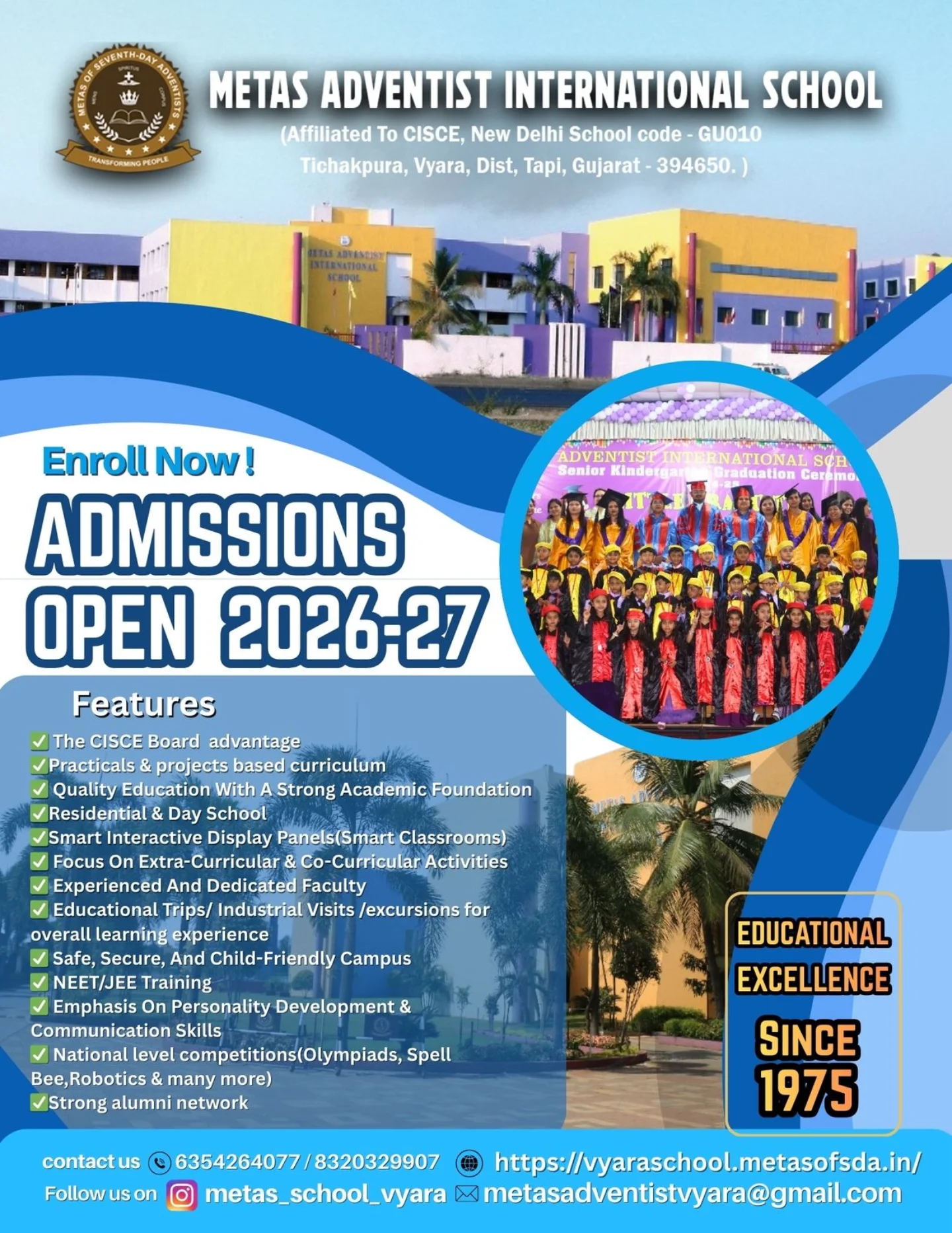 Metas - *METAS Adventist International School, Vyara* _Where Every ...