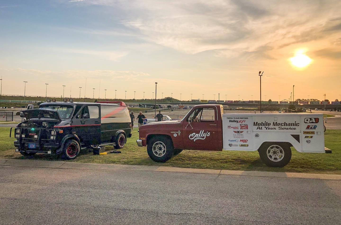 The truck made it to the end of Hot Rod... - Jacob Ross Davis
