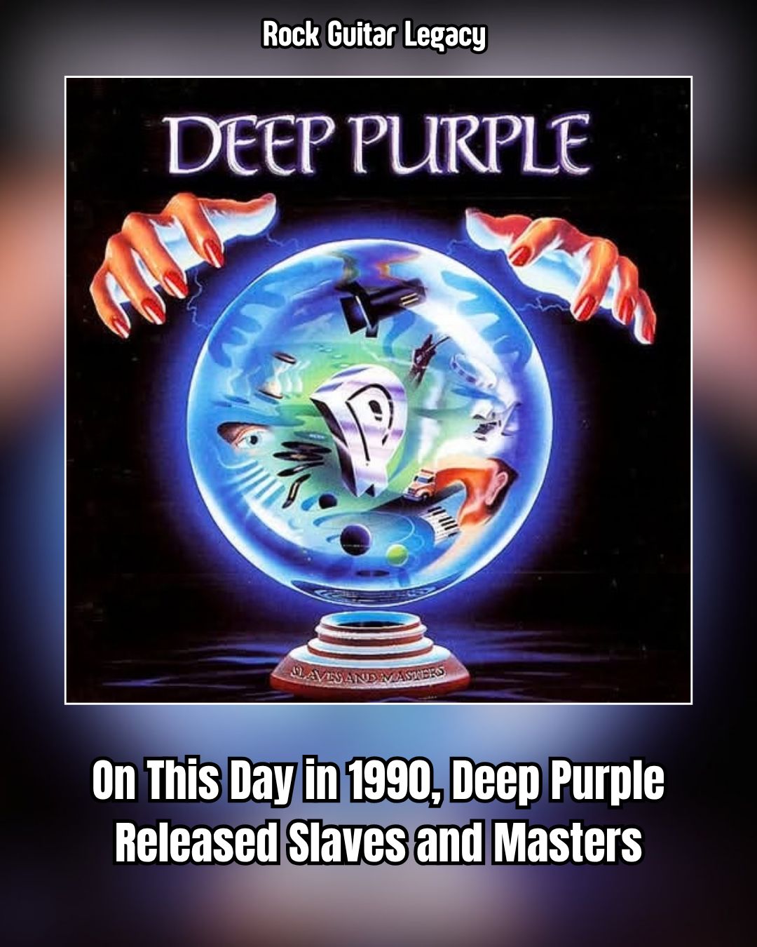 Deep Purple Slaves and Masters album released 1990