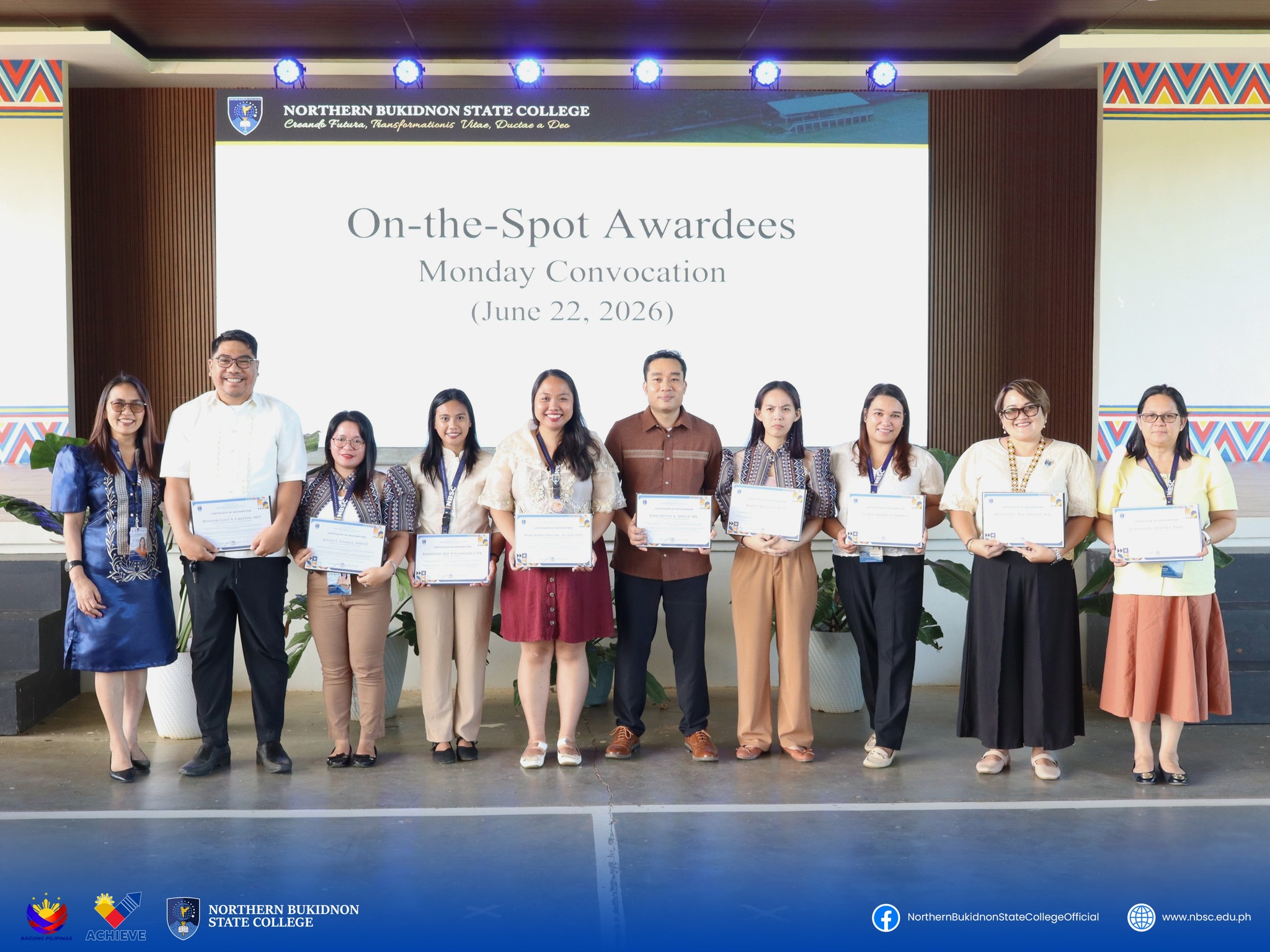 ??????? ?????] NBSC Awards Contributors Behind Quality 