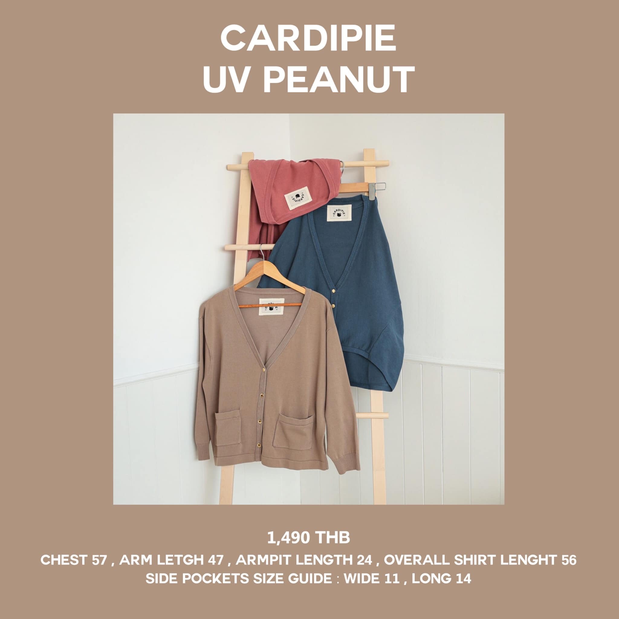 Cardipie - NEW COLLECTION & NEW COLOR CARDIPIE UV PEANUT 🥜