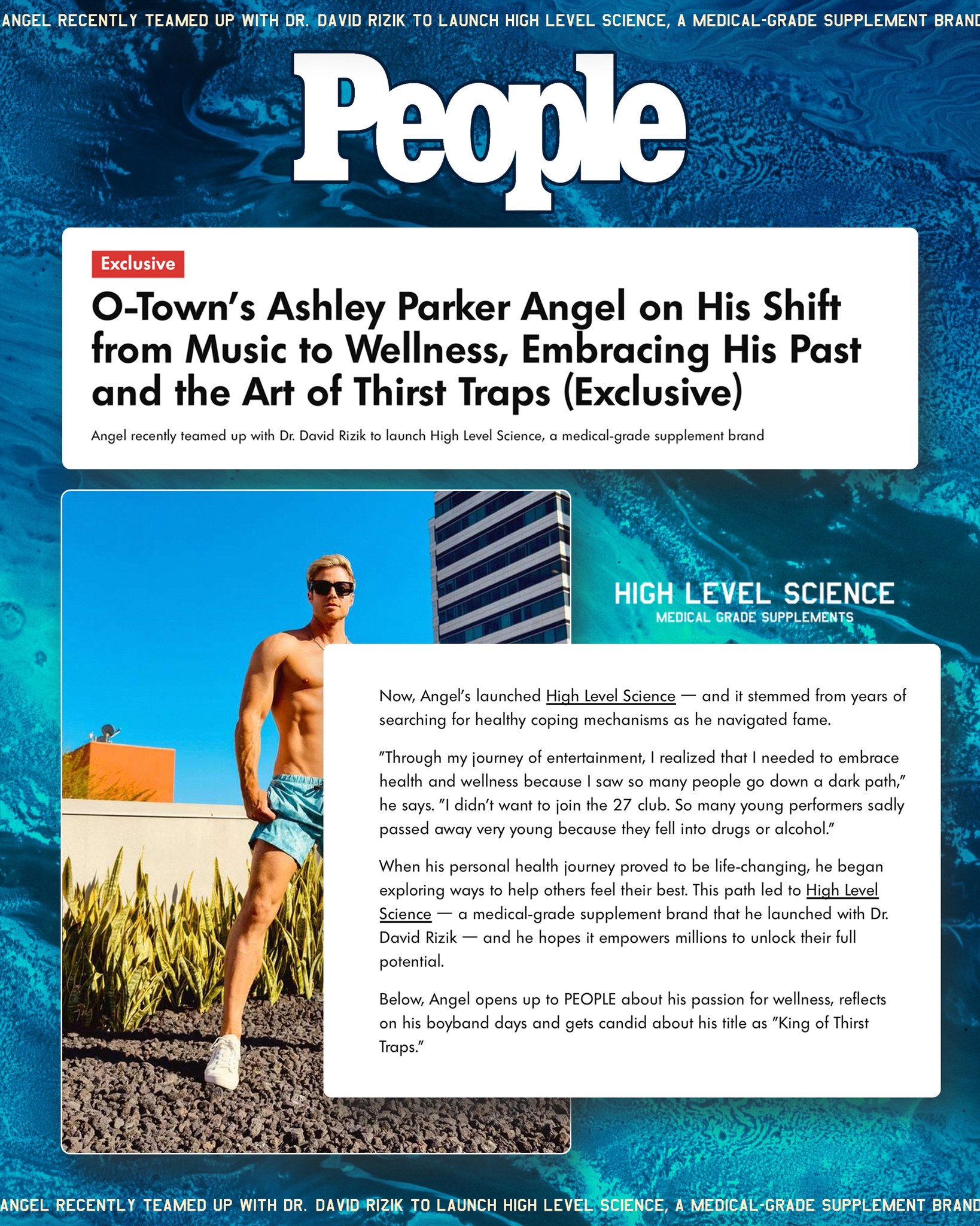 Ashley - I spoke exclusively with People about my choice to pivot away ...