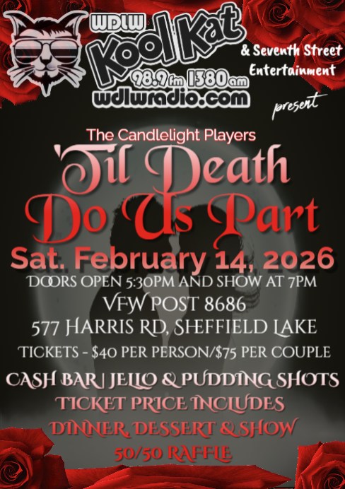 WDLW - 🌹 'Til Death Do Us Part - A Candlelight Players... | Facebook