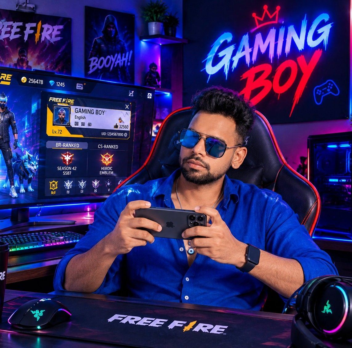 🛑YouTube,,Gaming Zakir 😂🥱 #freefire #viral #trending #reel #foryoupage ...