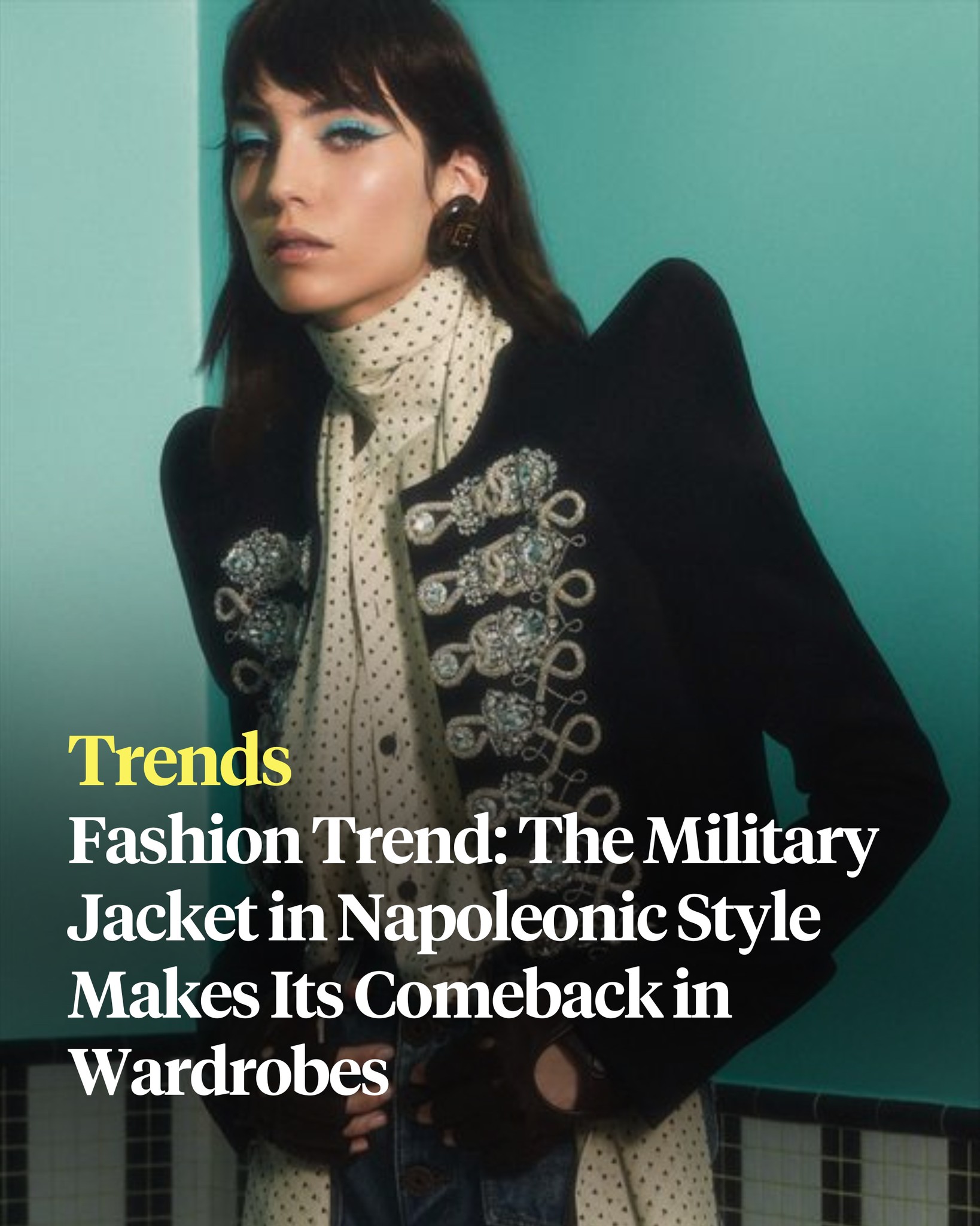 The conversation around the Napoleon jacket has returned as 