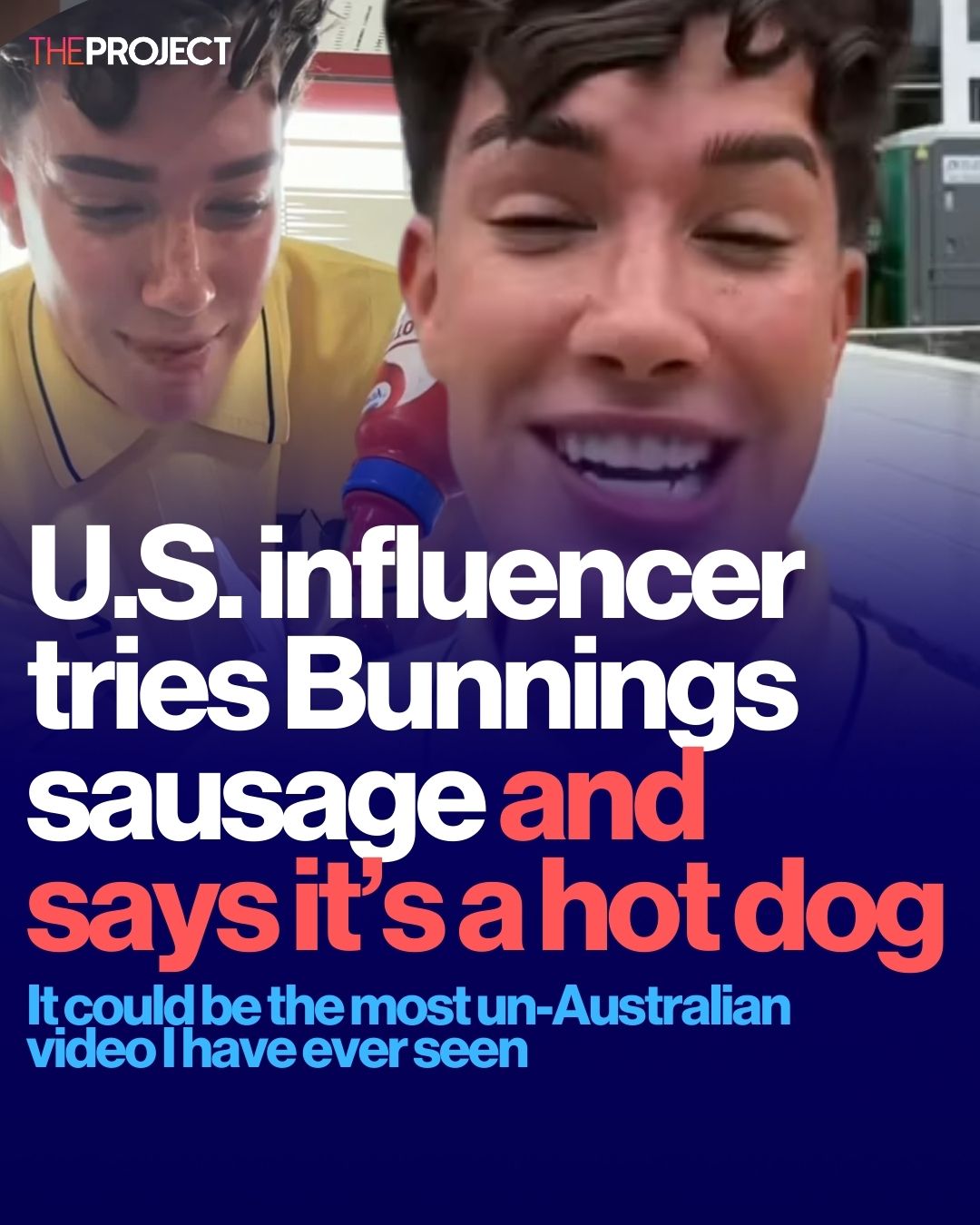 The Project - US beauty influencer James Charles is currently in ...