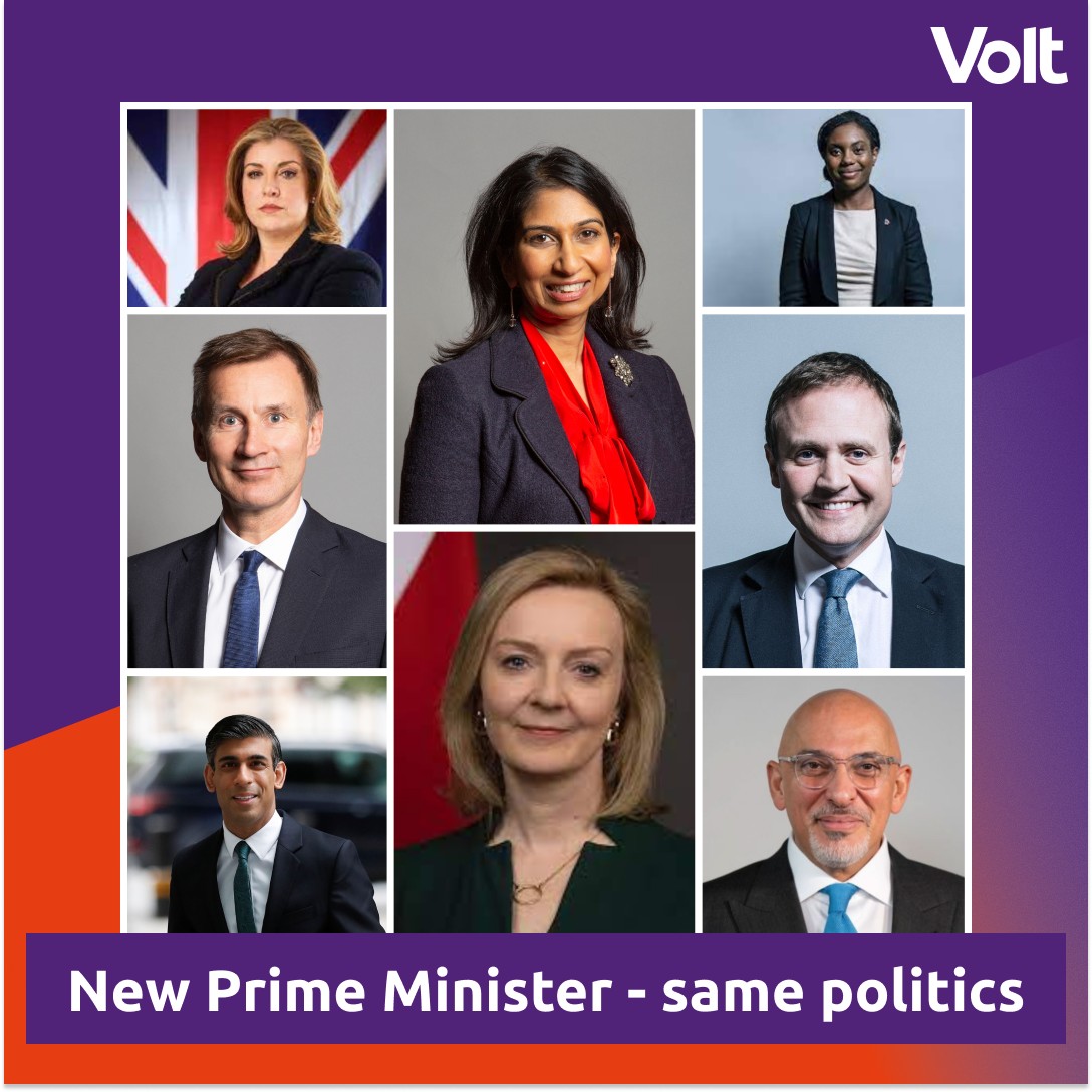 Volt UK - The 8 potential candidates to be the new leader...