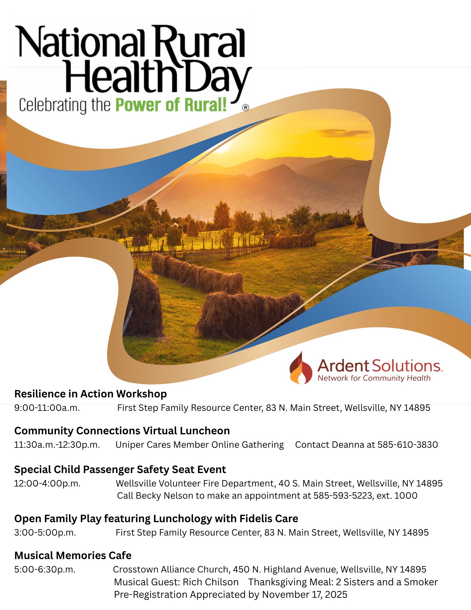 🎉 National Rural... - First Step Family Resource Center | Facebook