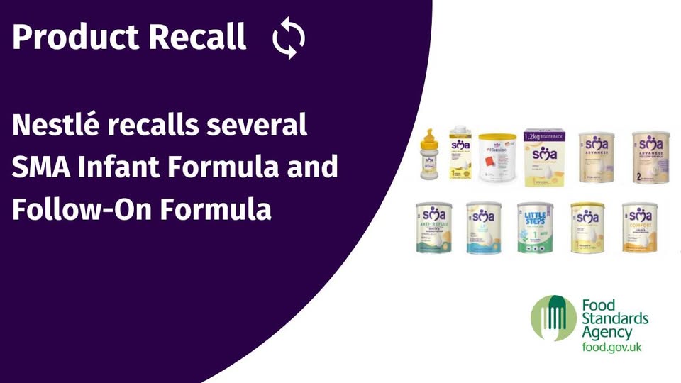 North - ⚠️ Product recall: SMA Infant Formula and Follow-On Formula ...