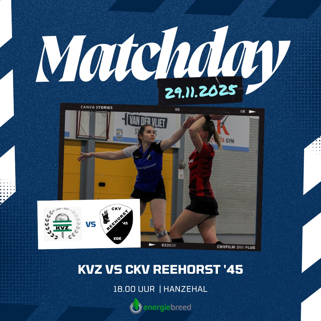 CKV - MATCHDAY 🔥 Vanavond neemt Reehorst het op tegen KVZ in Zutphen ...