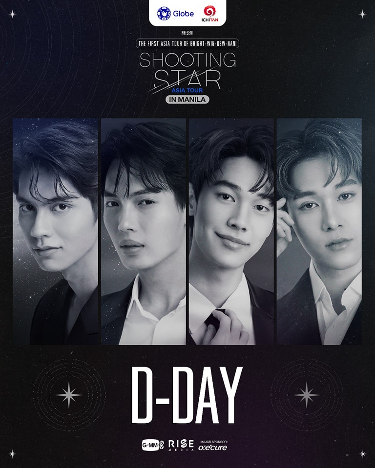 F4 THAILAND IN MANILA 💫 Thai actors Bright, Win, Dew, and Nani