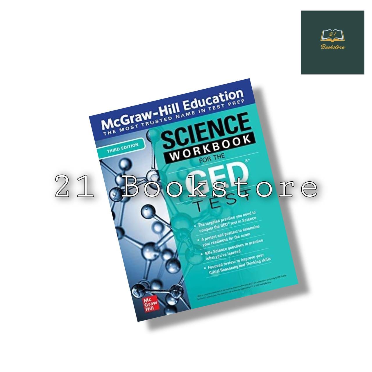 21 Bookstore - #GED_Science_Work_book black +gule binding (8500Ks ...