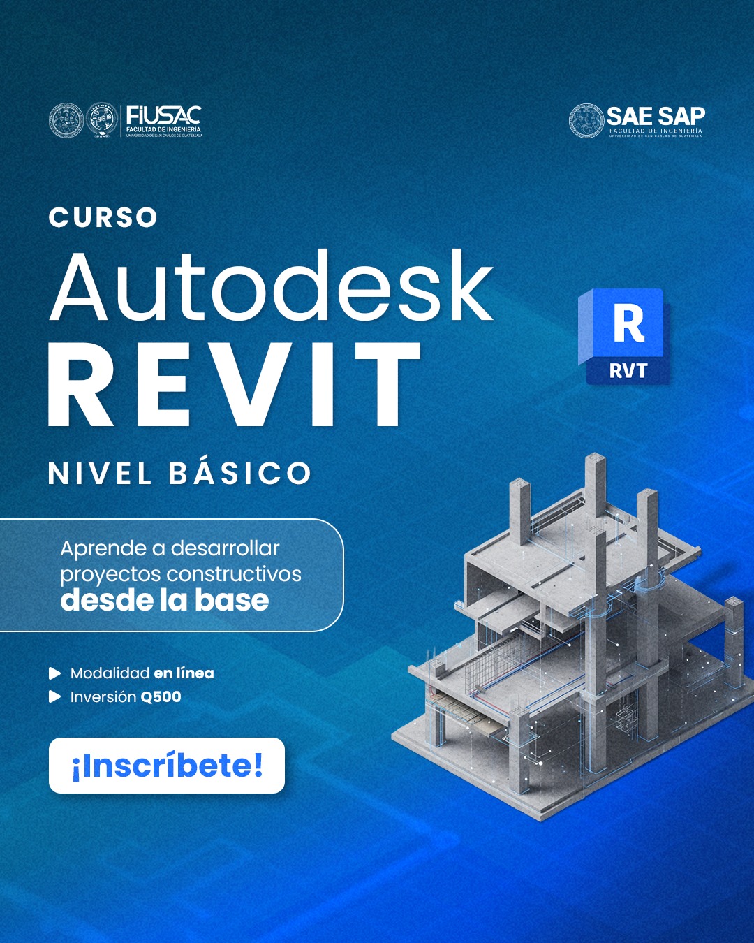 SAE/SAP - 🏗️ Revit – Nivel Básico Iníciate en el modelado... | Facebook