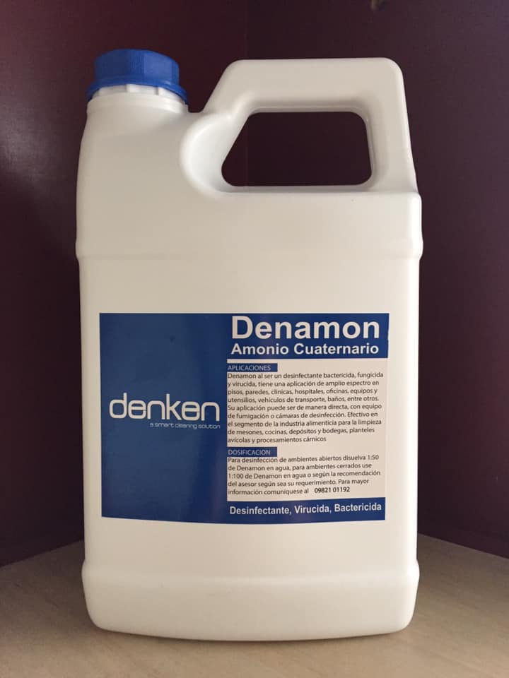 Denken - DENAMON a base de Amonio Cuaternario Bactericida,... | Facebook