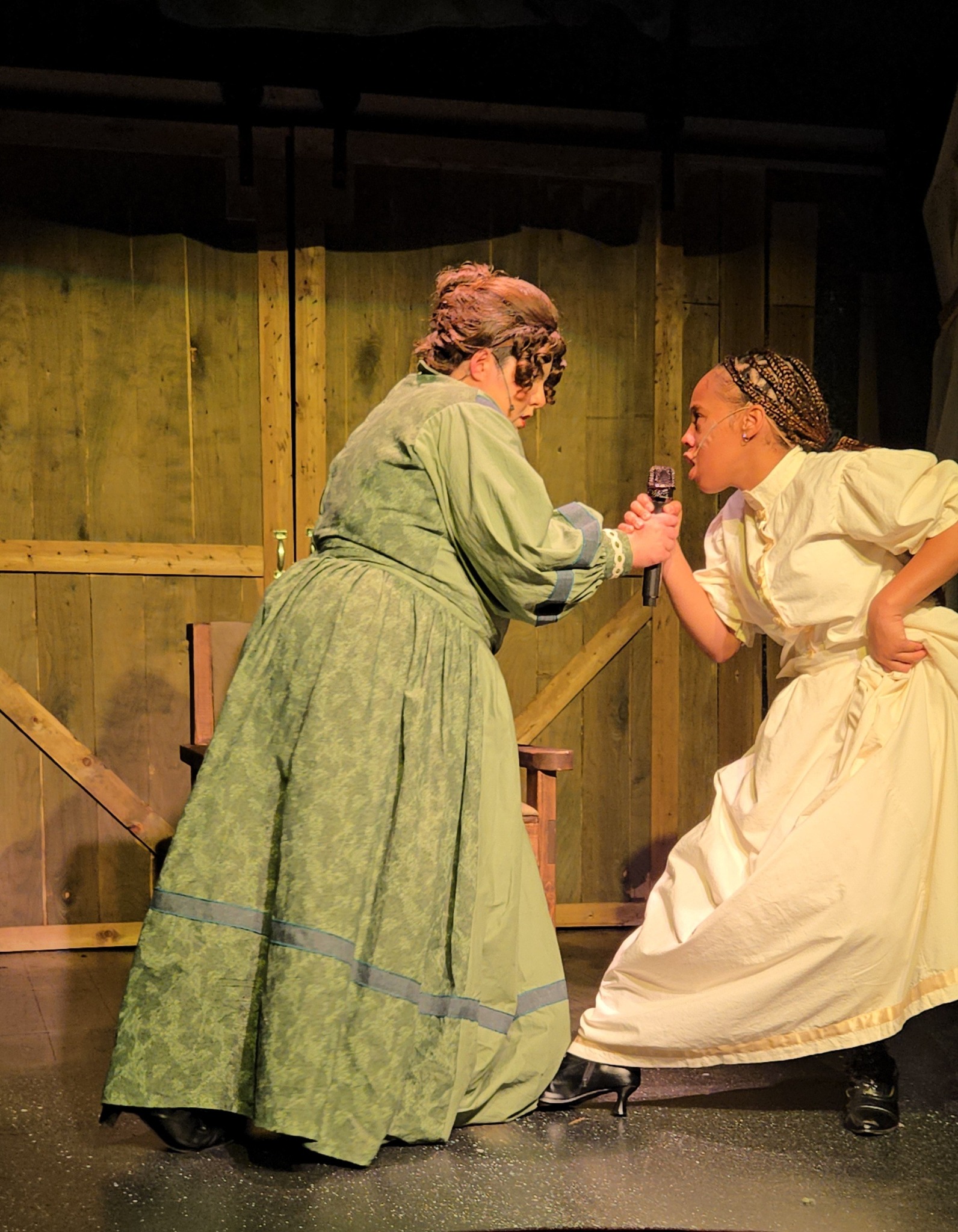 Over - Emma and Lizzie Borden may tussle and argue but one big secret ...