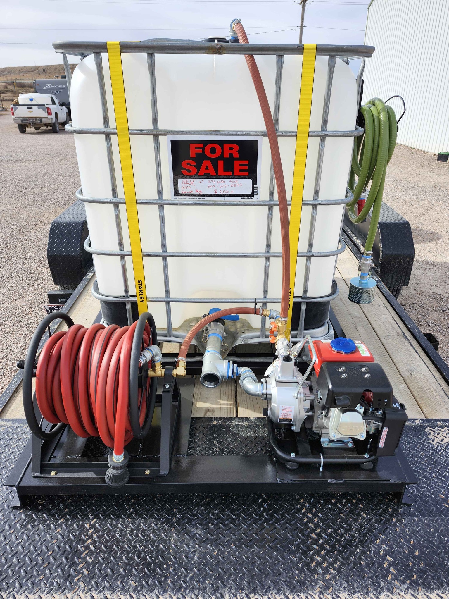 New grass rig with 275 gallon tank and comes with suction hose - Water ...