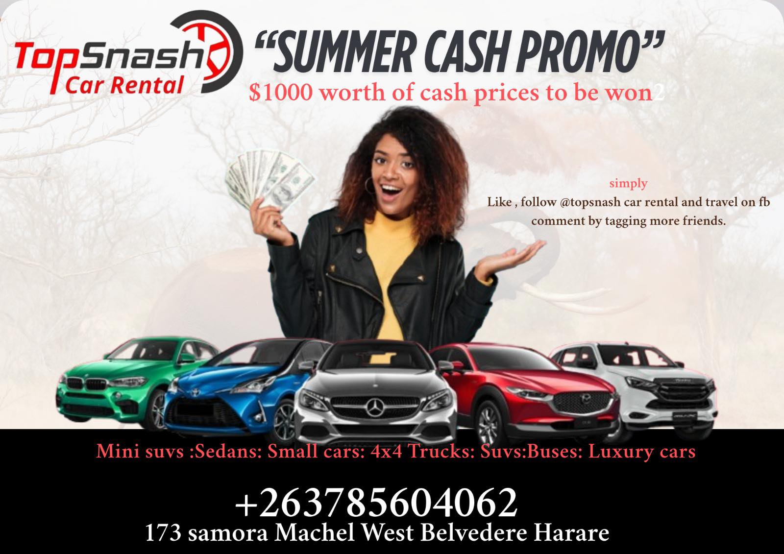 Mai - Stand a chance to win cash prices ,branded T shirts and Caps from ...