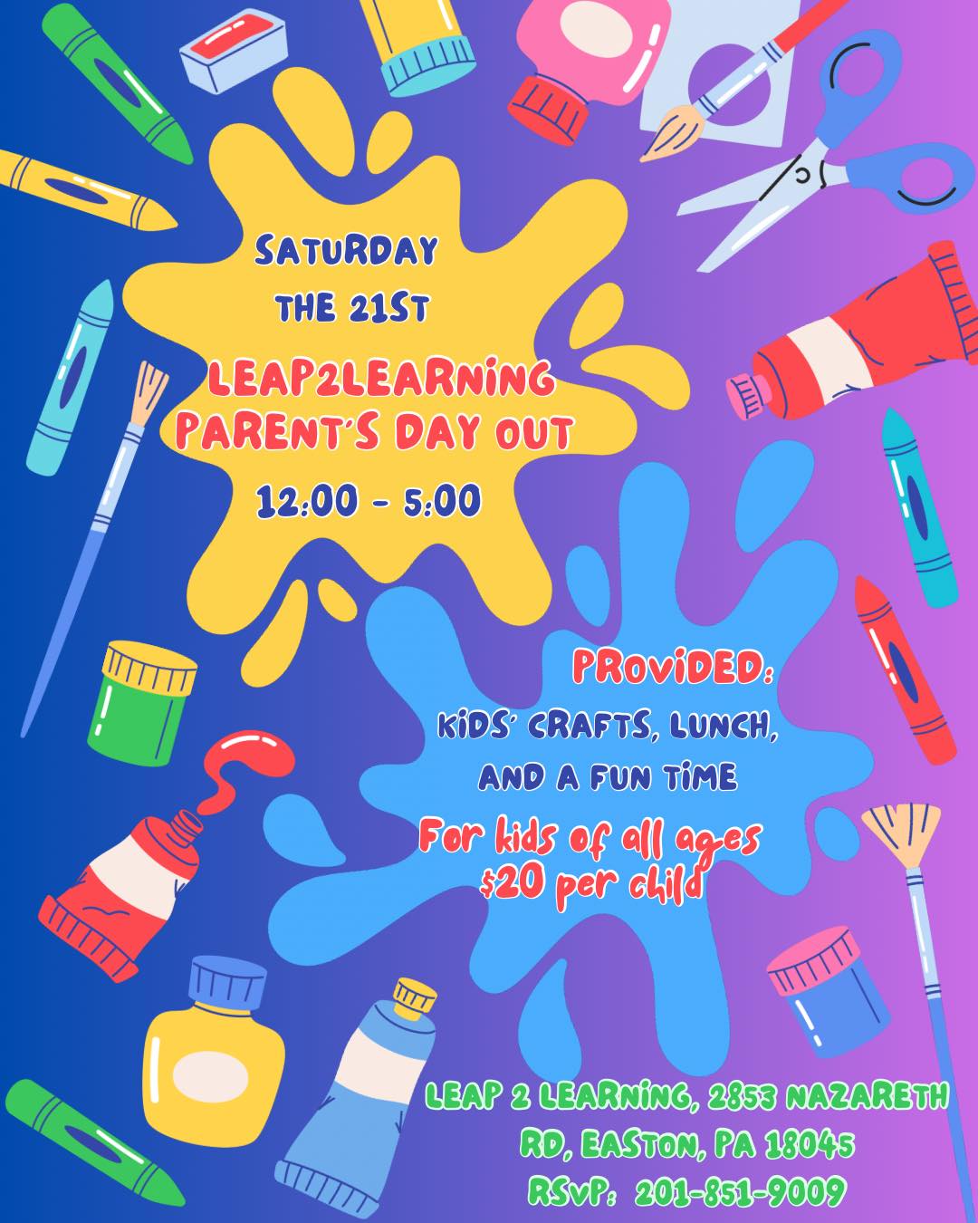 Women's month crafts for kids at Leap 2 Learning