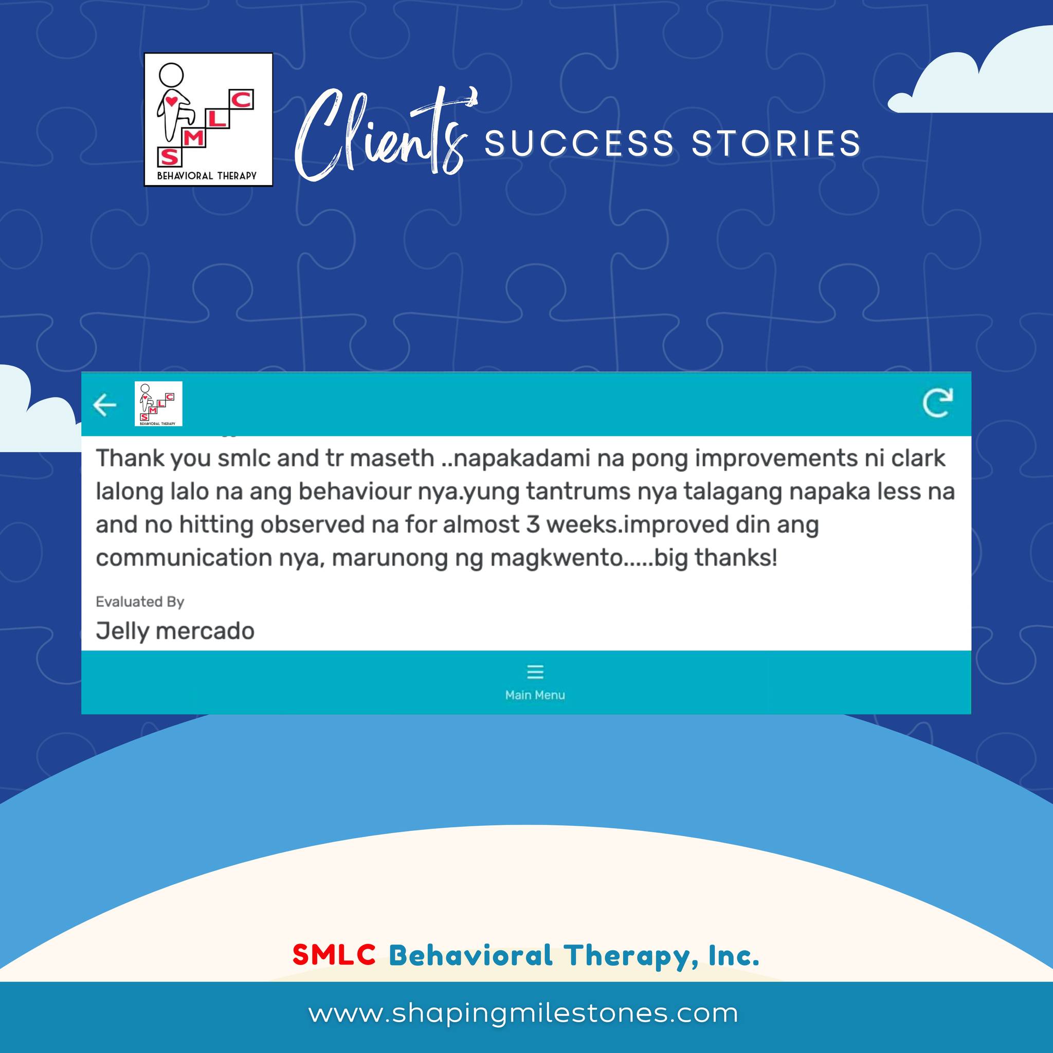 SMLC - One of our SMLC parents recently shared how much their child has ...